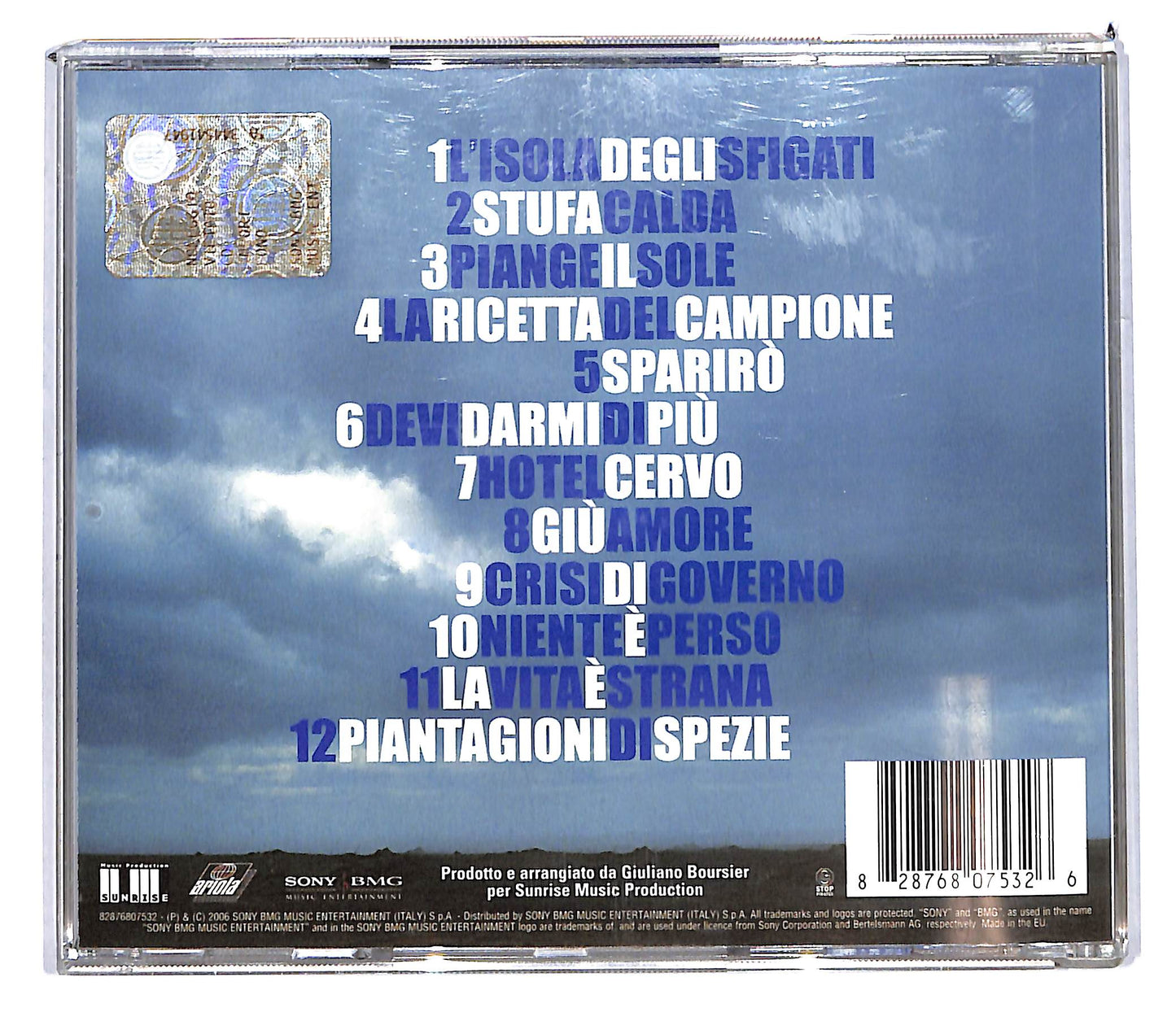 EBOND Luca Dirisio - La Vita E Strana CD CD103539