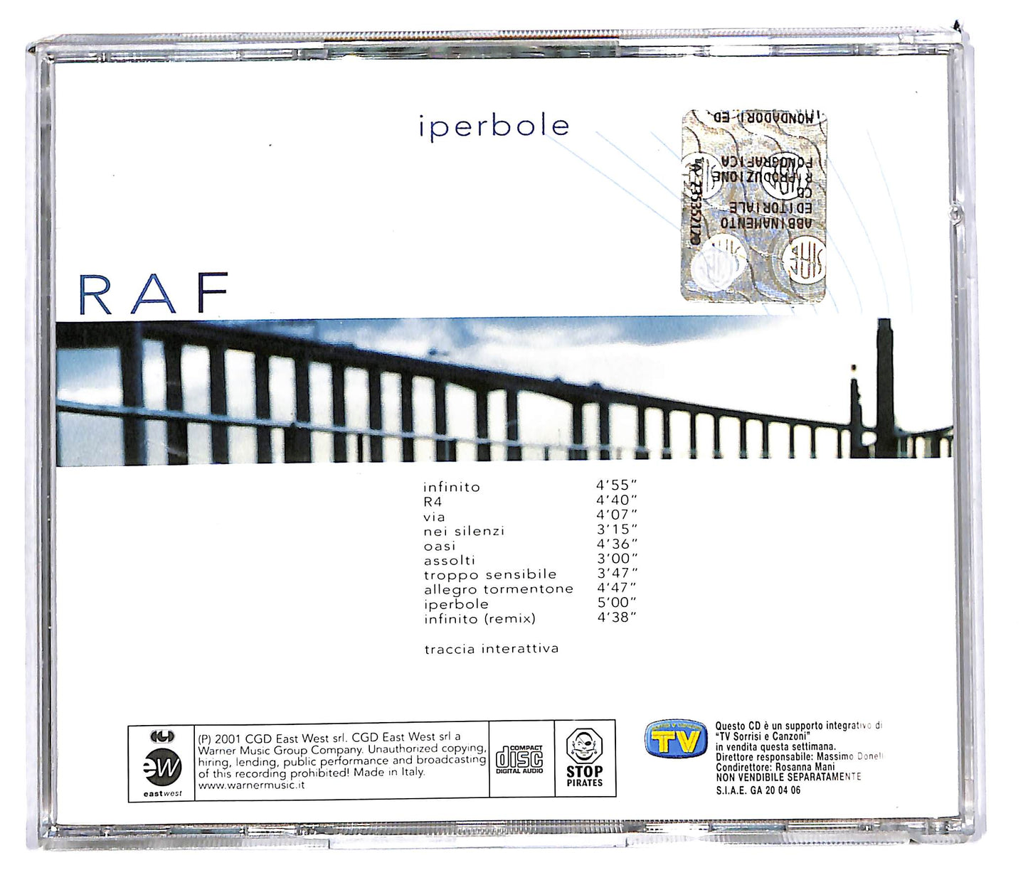 EBOND RAF - Iperbole EDITORIALE CD CD103553
