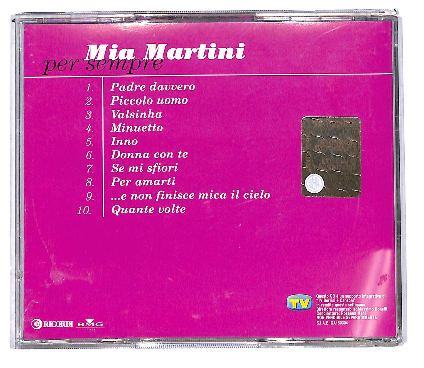 EBOND Mia Martini - Per Sempre EDITORIALE CD CD103601