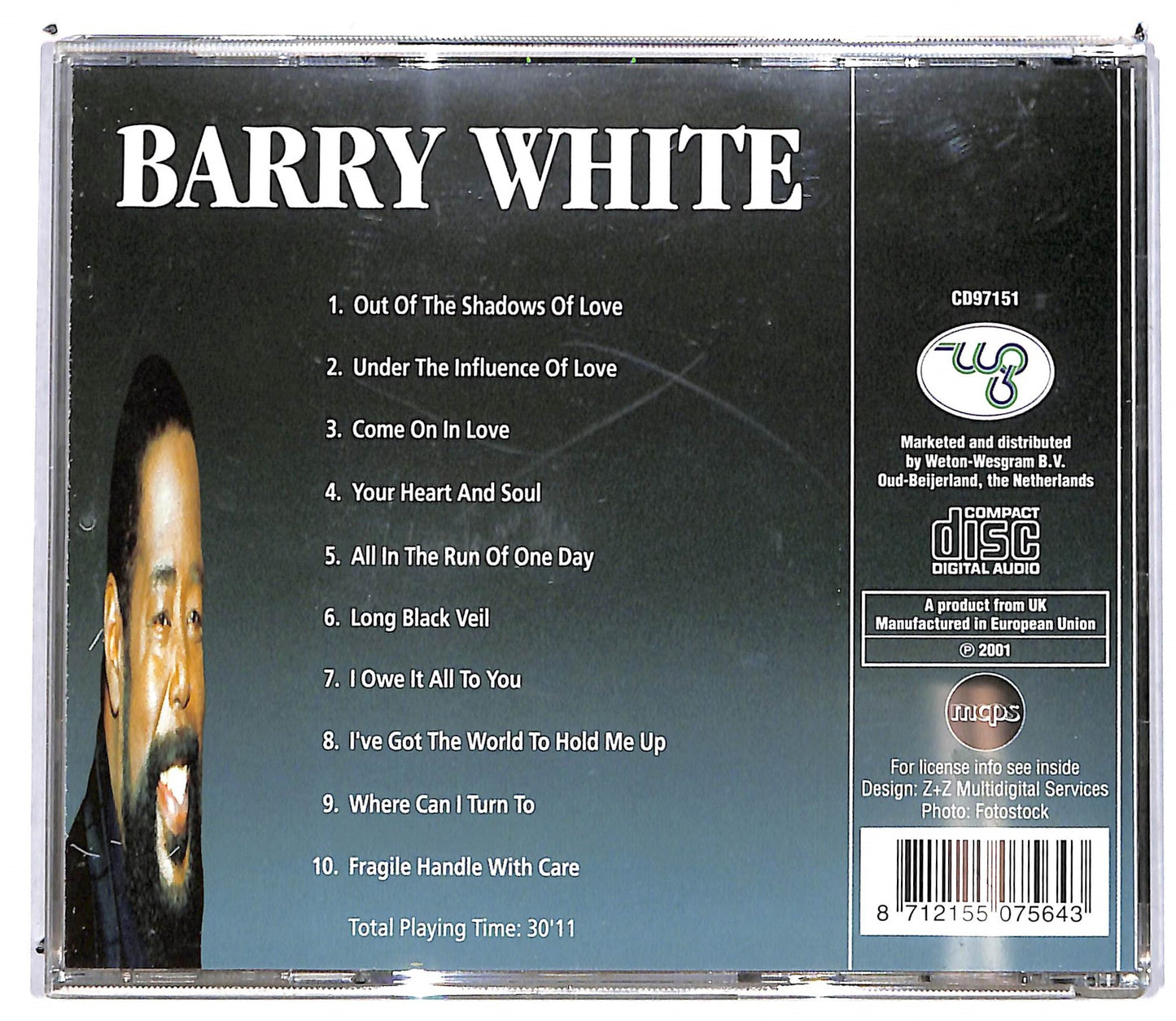 EBOND Barry White - Barry White CD CD103607