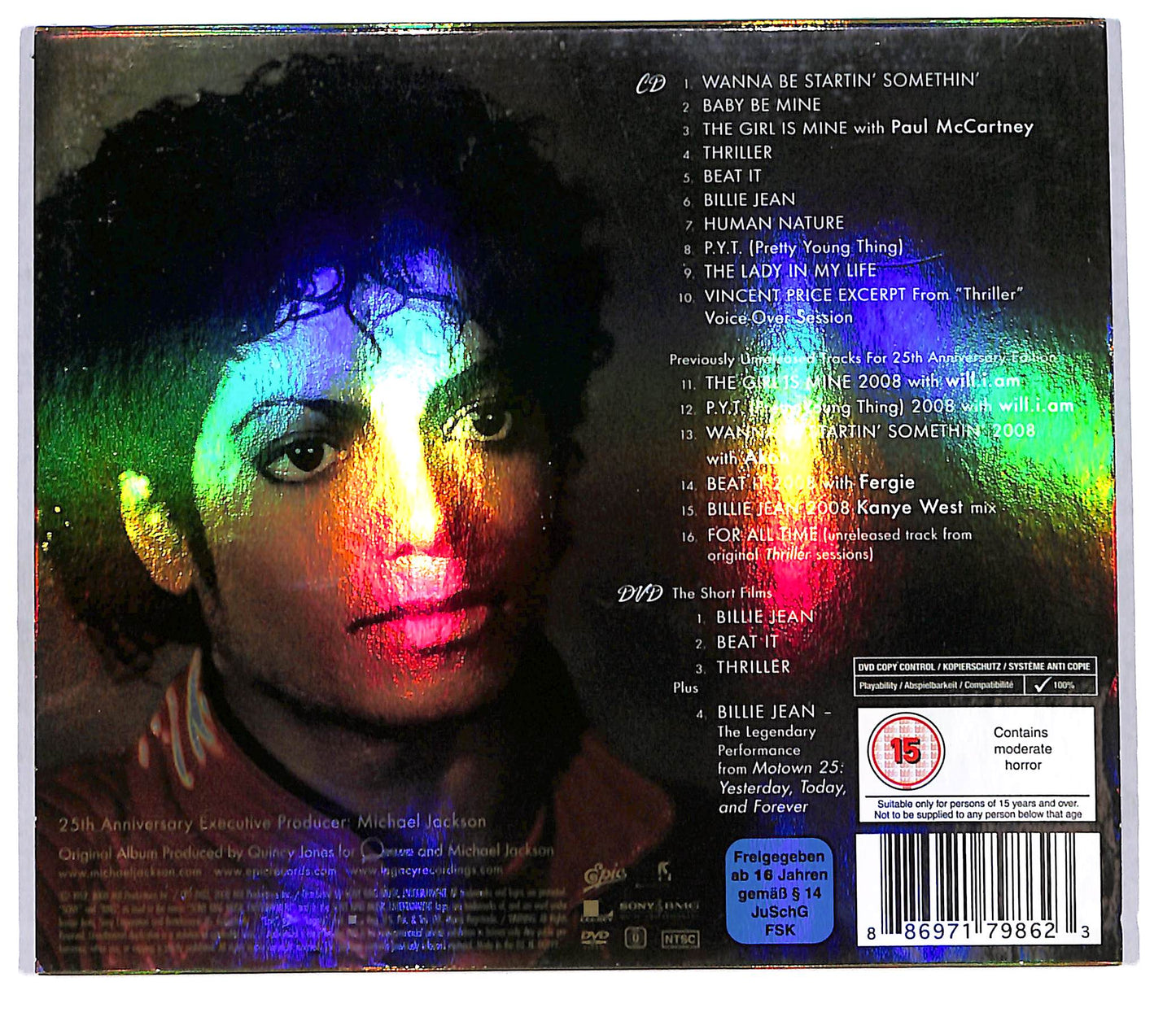 EBOND Michael Jackson - Thriller 25 + DVD (slipcase) CD CD103640