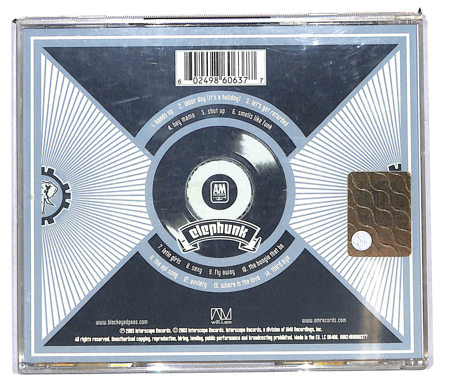 EBOND The Black Eyed Peas - Elephunk CD CD103650