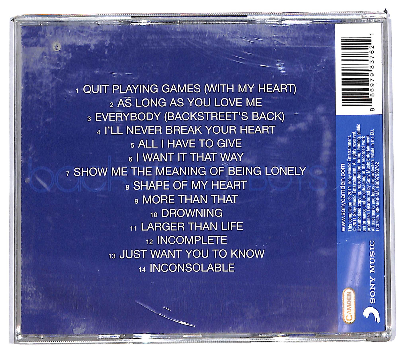 EBOND Backstreet Boys - The Very Best Of The Backstreet Boys CD CD103653