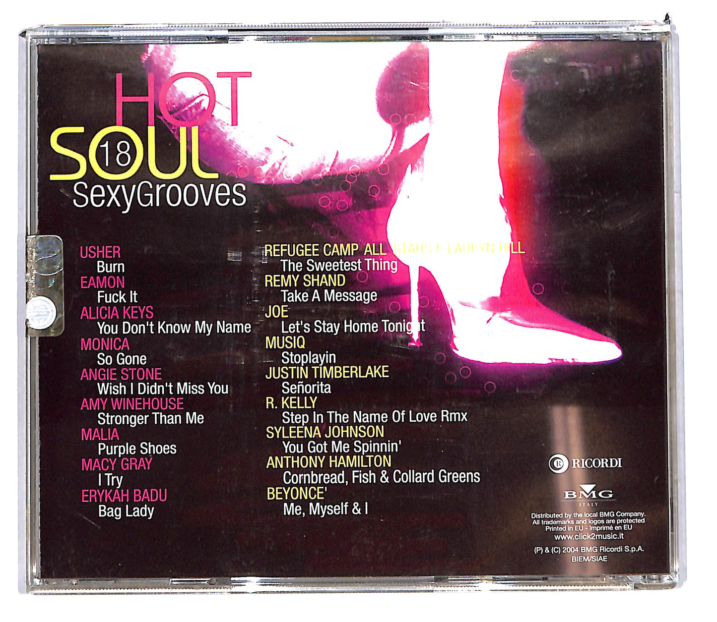 EBOND Various - Hot Soul (18 Sexy Grooves) CD CD103655