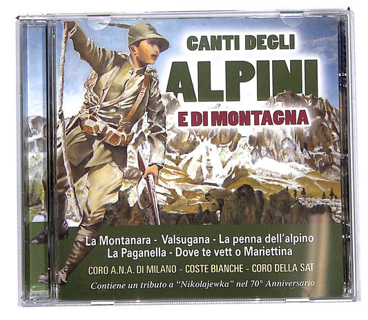 EBOND Various - canti degli alpini e di montagna CD CD103702