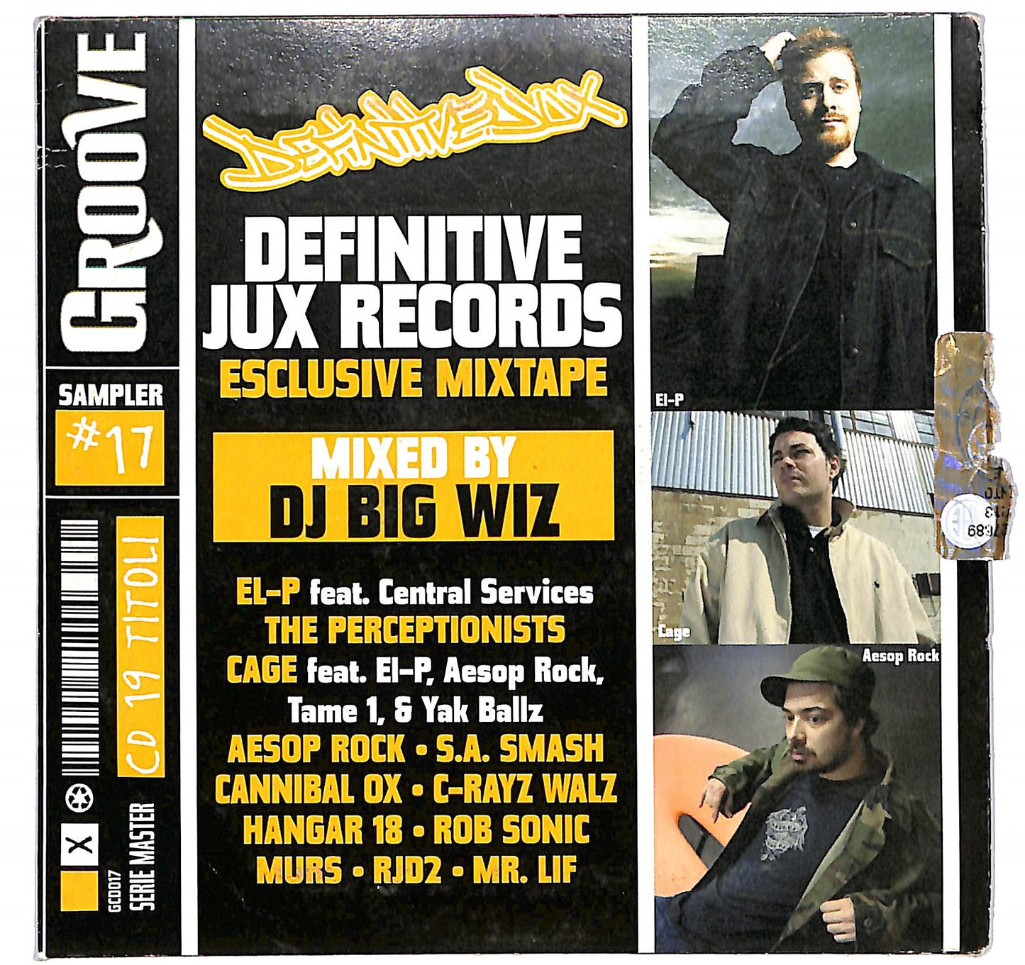EBOND Various - Definitive Jux Records - Groove Sampler v.17 CD CD103709