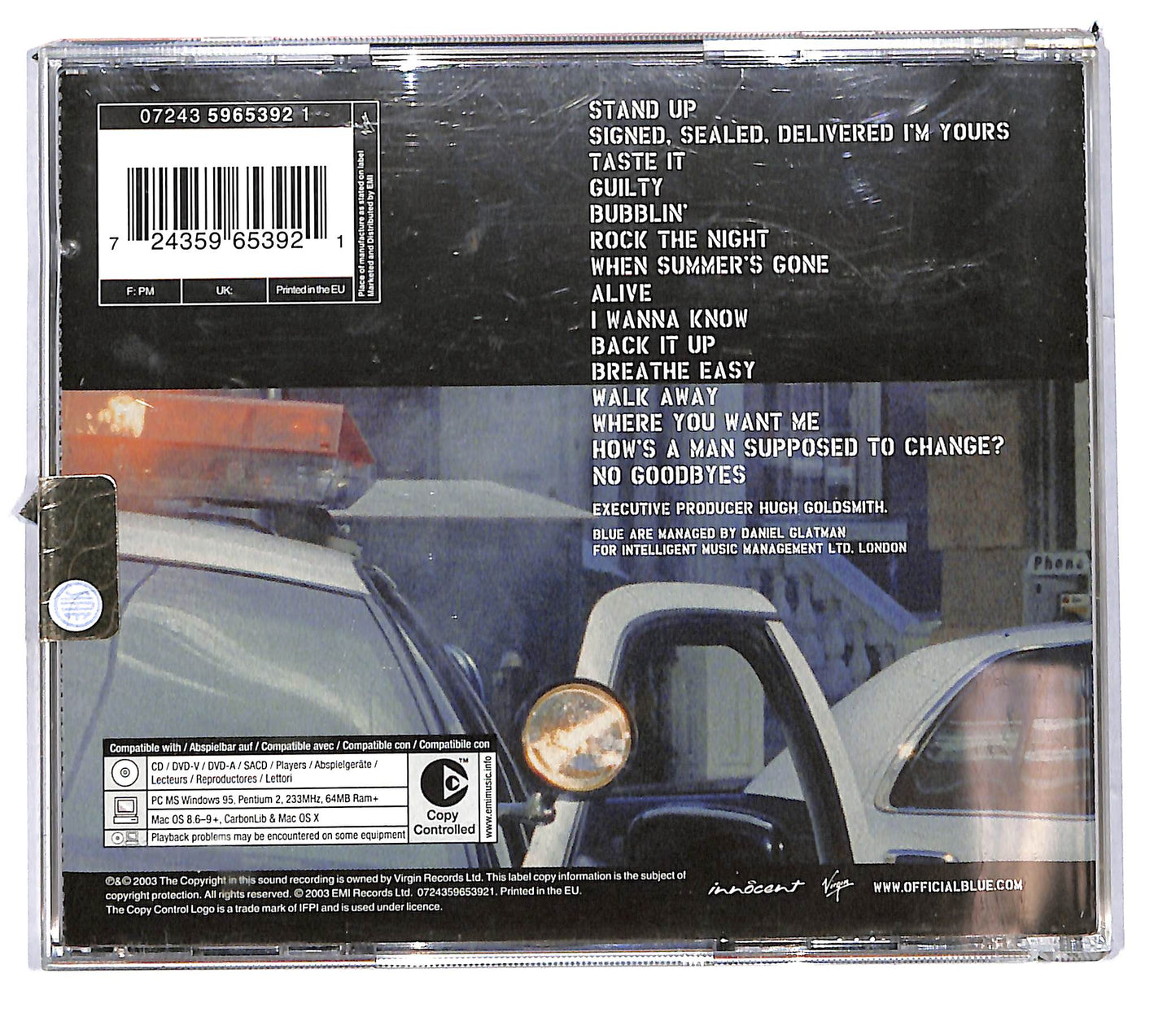 EBOND Blue - Guilty CD CD103715