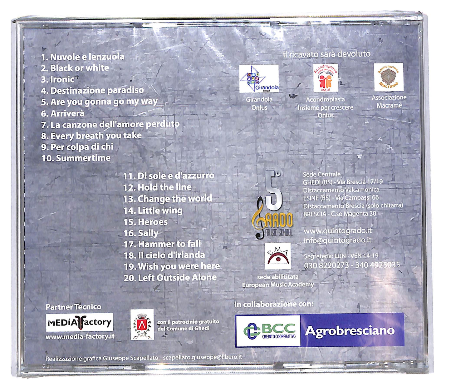 EBOND Various - Quinto Grado music school - compilation one CD CD103733