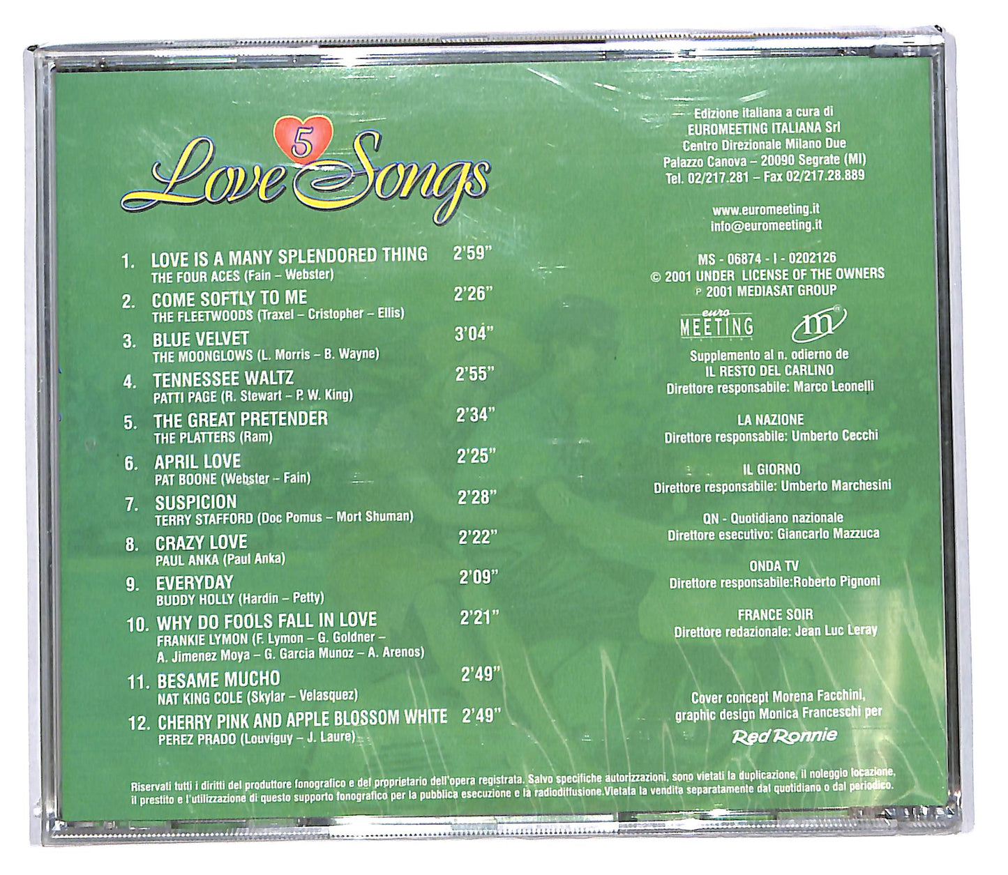 EBOND Various - Love songs vol 5 EDITORIALE CD CD103738