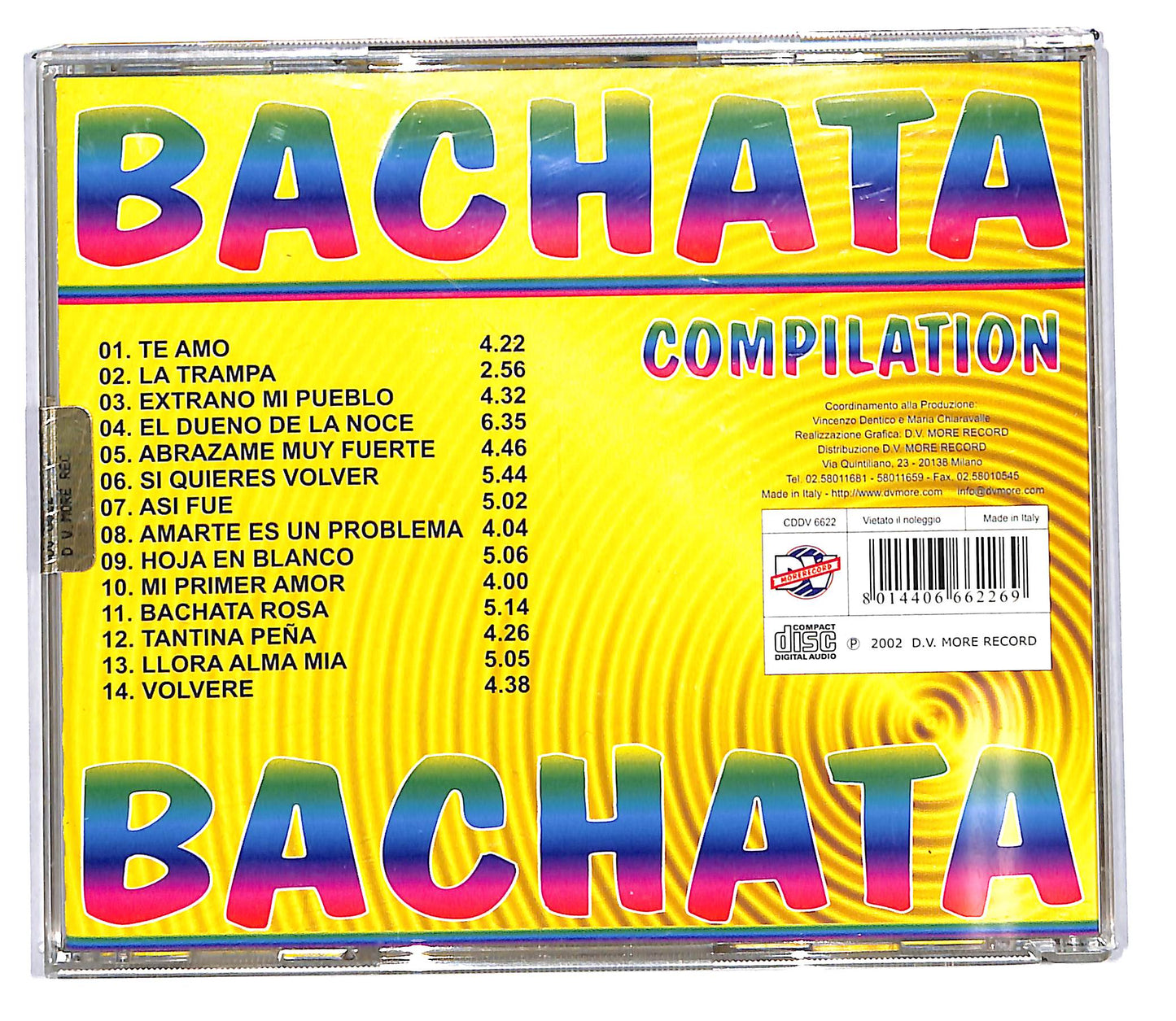 EBOND Various - Bachata compilation CD CD103741