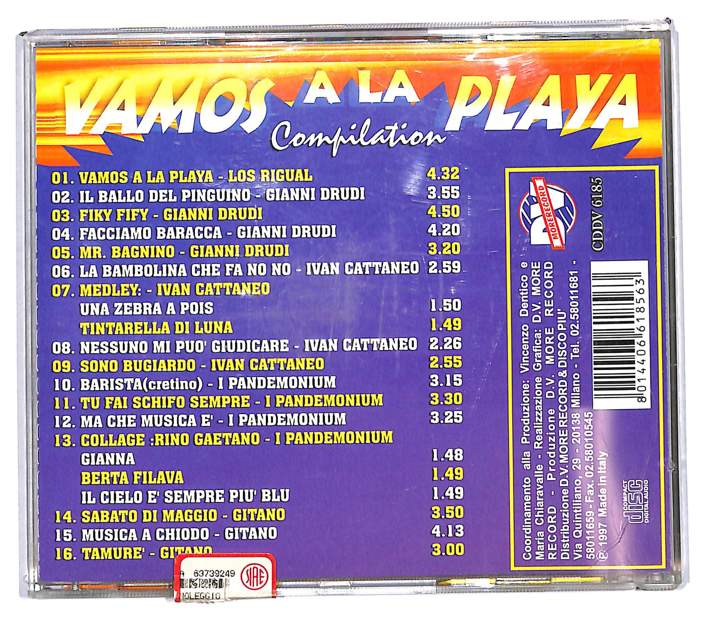 EBOND Various - vamos a la playa compilation CD CD103749