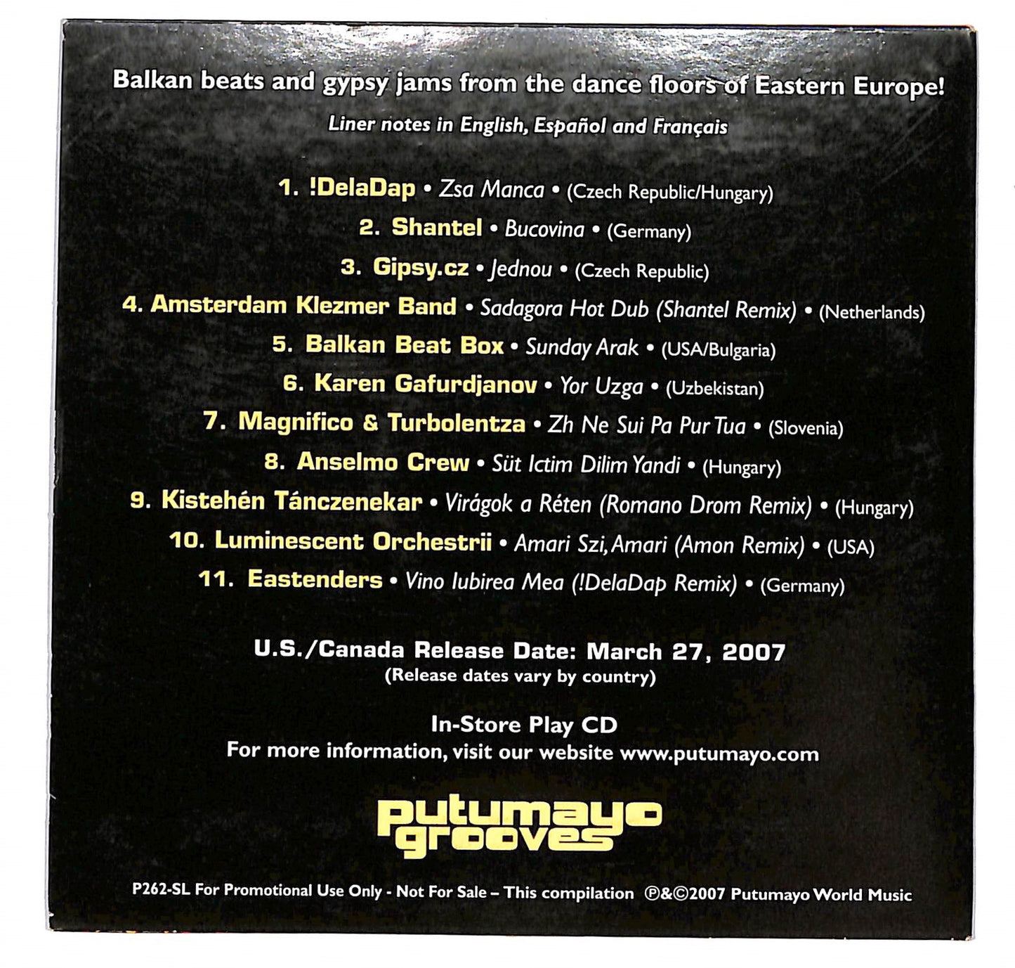 EBOND Various - Gypsy Groove CD CD103759