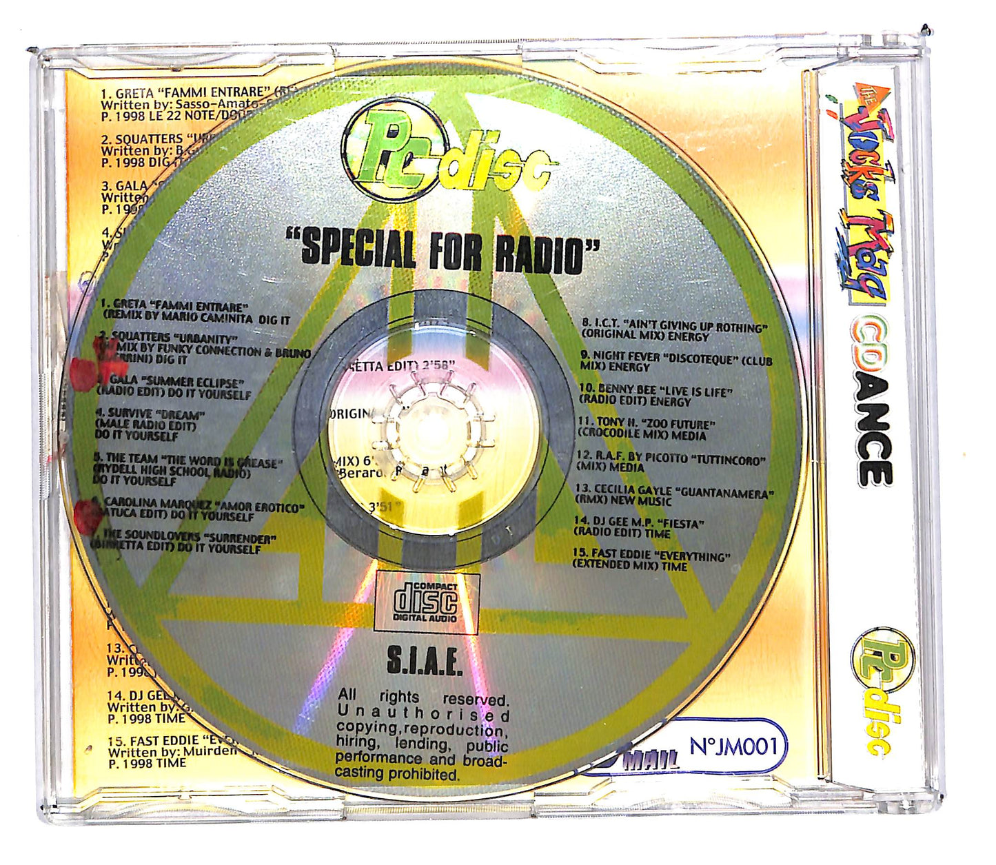 EBOND Various - PC Disc The Jocks Maqance CD CD103823