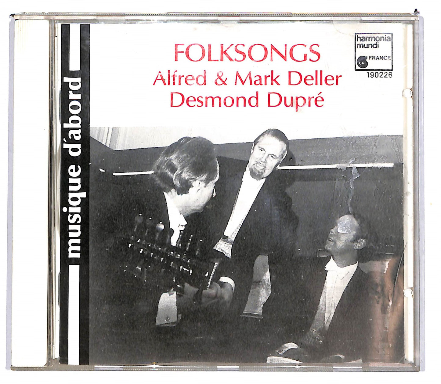 EBOND Alfred & Mark Deller , Desmond Dupre - Folksongs CD CD103824