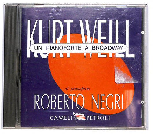 EBOND Roberto Negri in Krt Weill - un pianoforte a Broadway CD CD103825