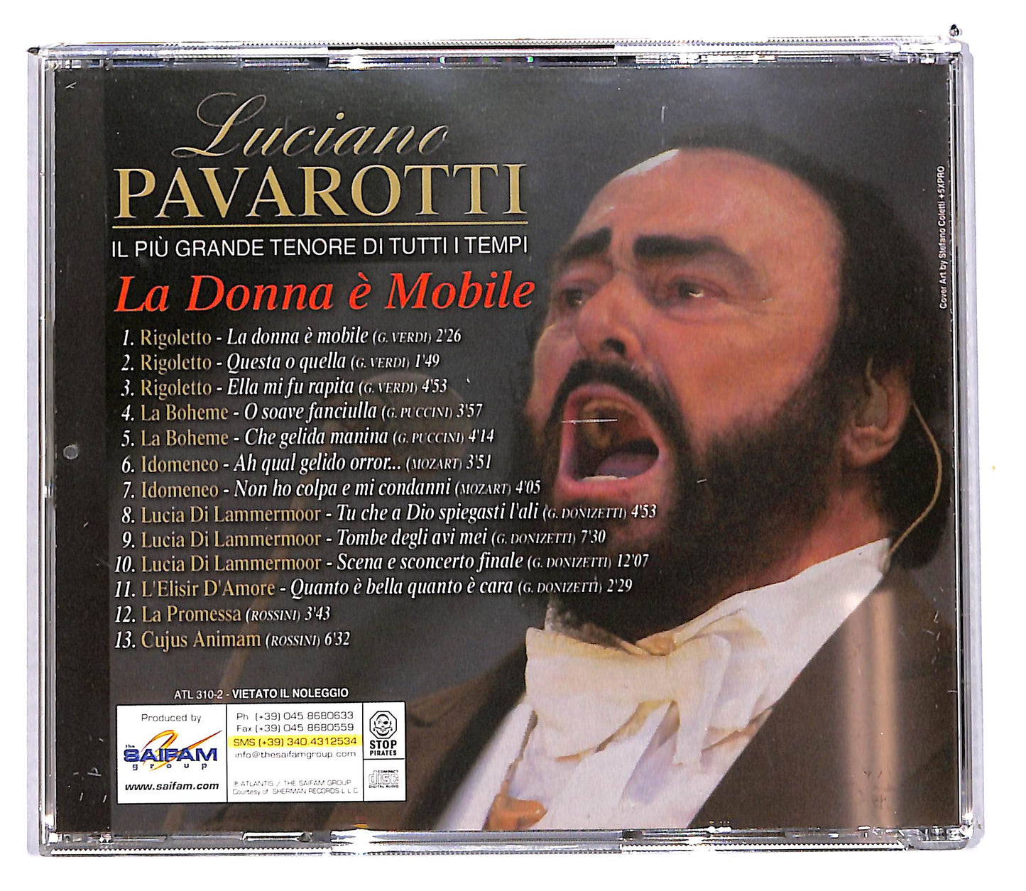 EBOND Luciano Pavarotti - la Donna e Mobile EDITORIALE CD CD103843