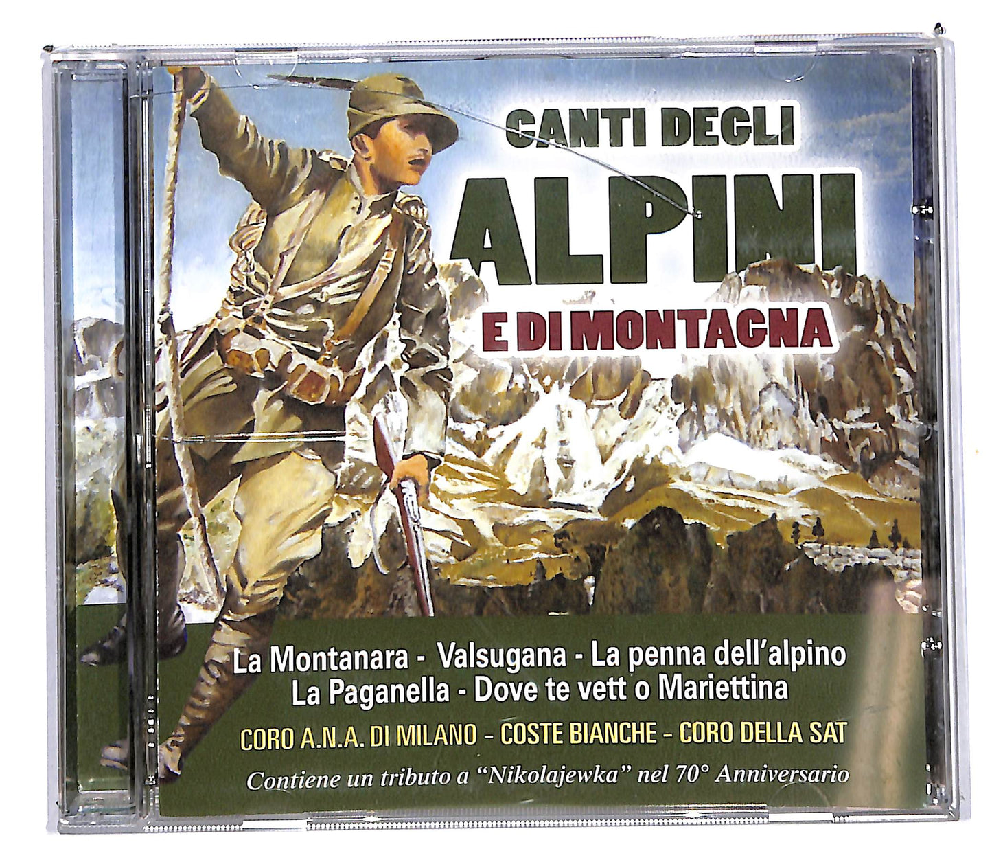 EBOND Various - canti degli alpini e di montagna CD CD103902