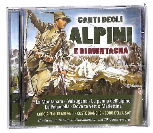 EBOND Various - canti degli alpini e di montagna CD CD103902