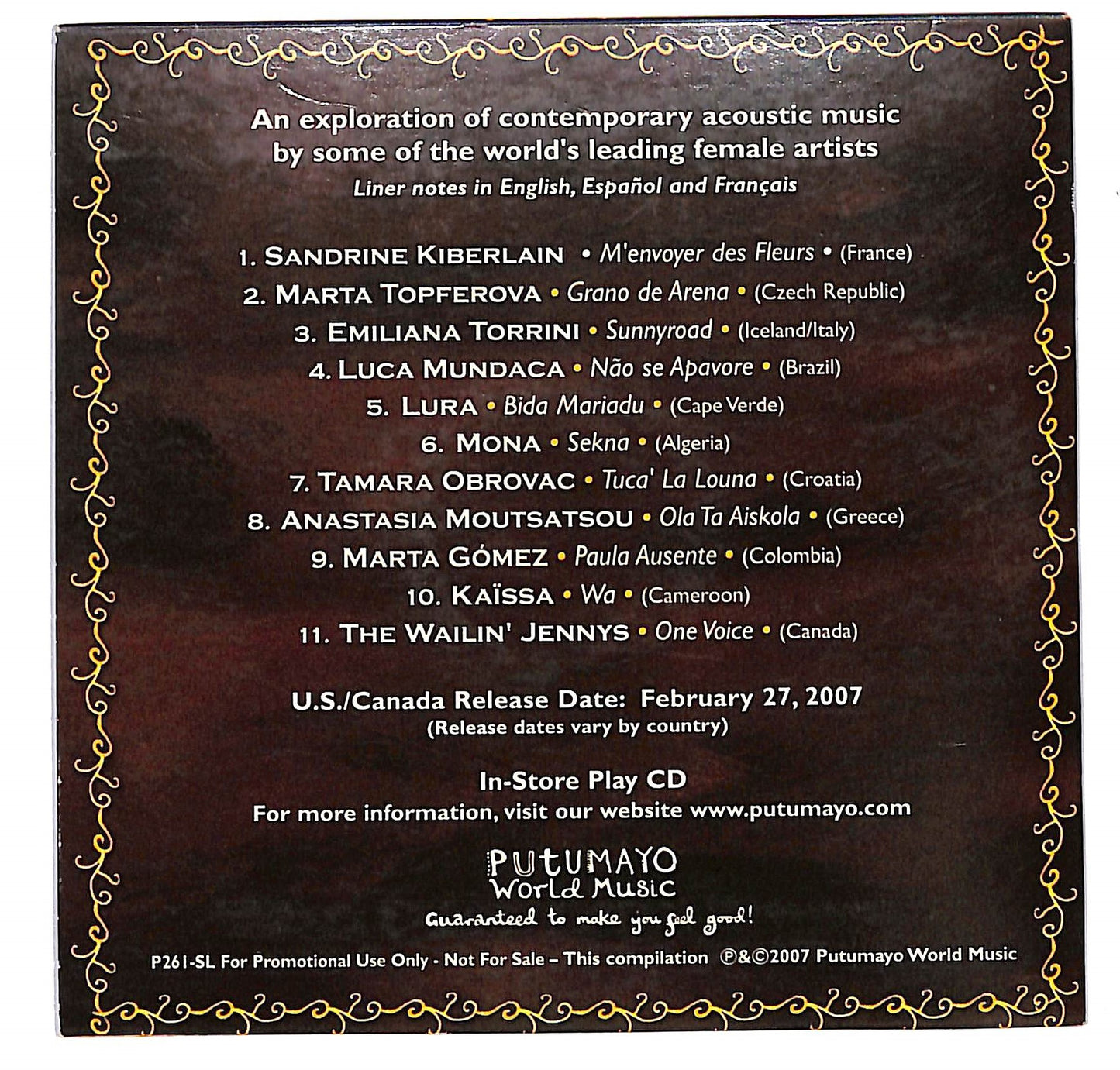 EBOND Various - Women Of The World: Acoustic CD CD103910