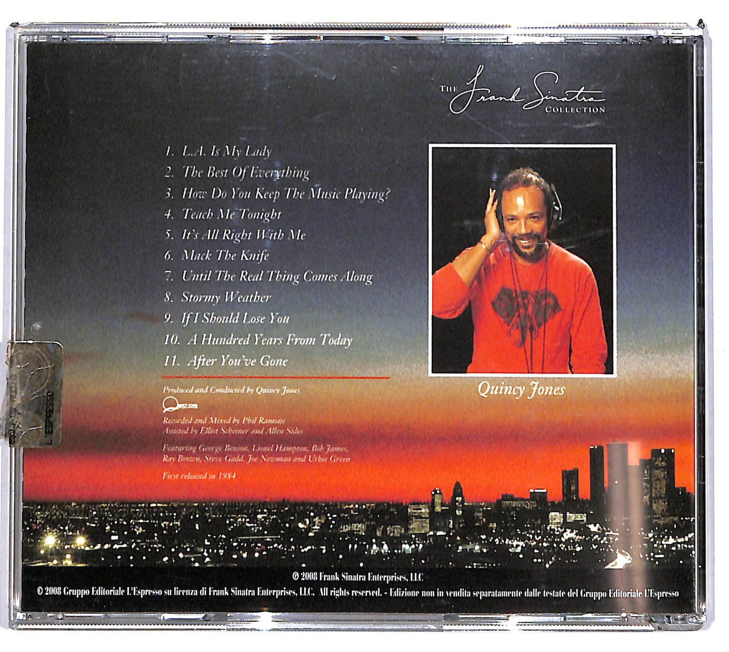 EBOND Frank Sinatra With Quincy Jones - L.A. Is My Lady CD CD103922