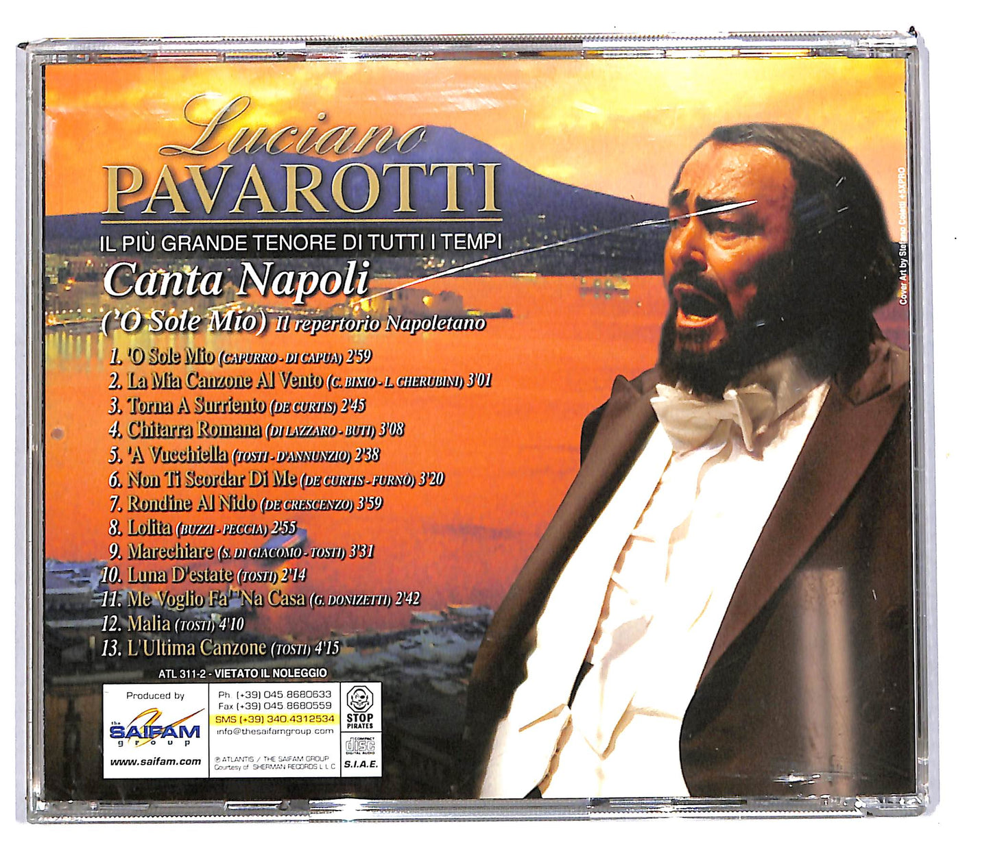 EBOND Luciano Pavarotti - Canta napoli EDITORIALE CD CD103927