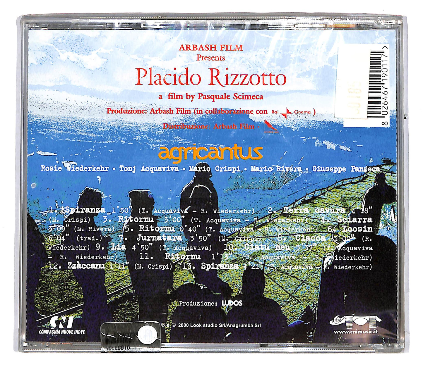EBOND Agricantus - Placido Rizzotto CD CD104045