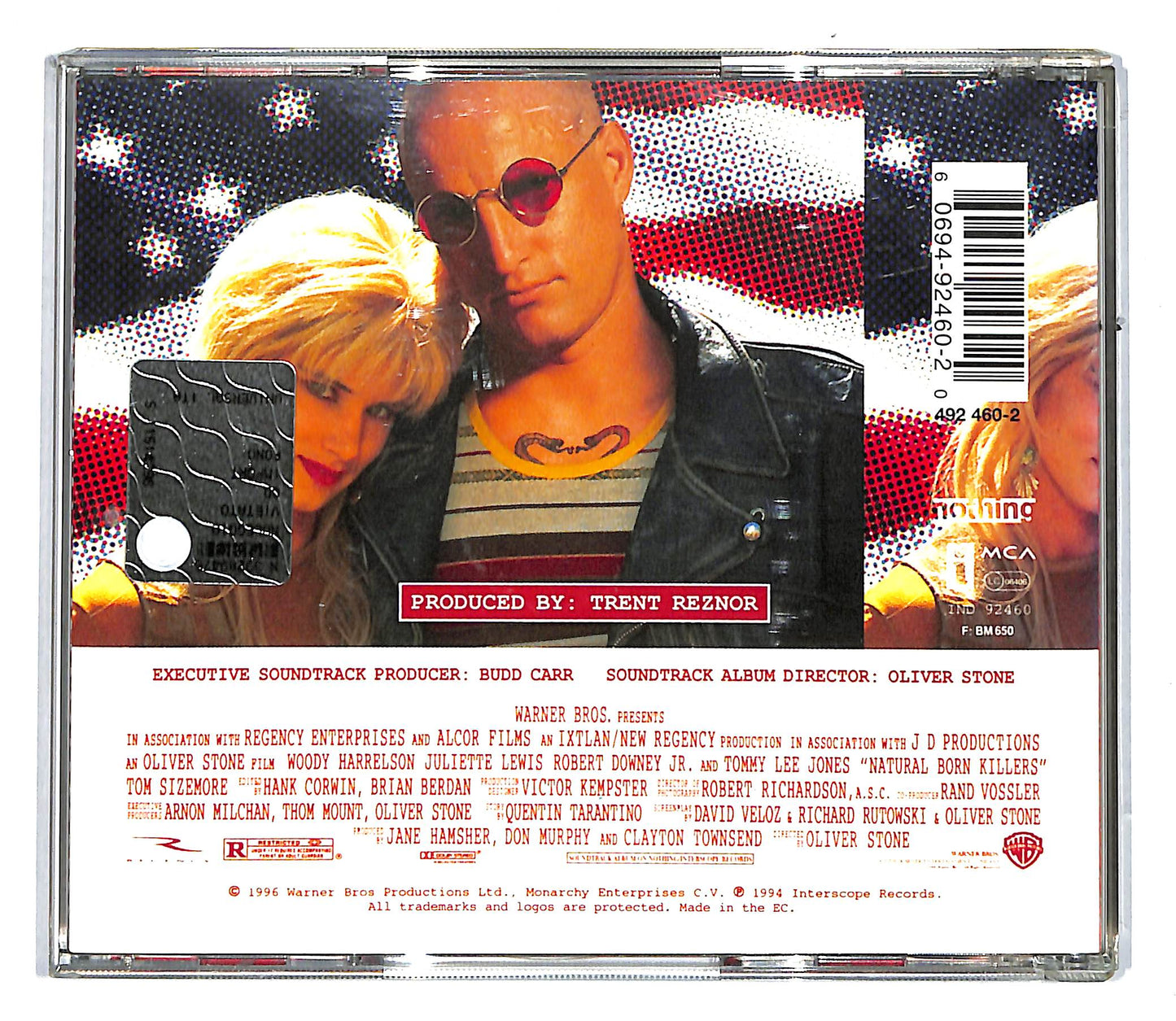 EBOND Various - Music From And Inspired By Natural Born Killers CD CD104126