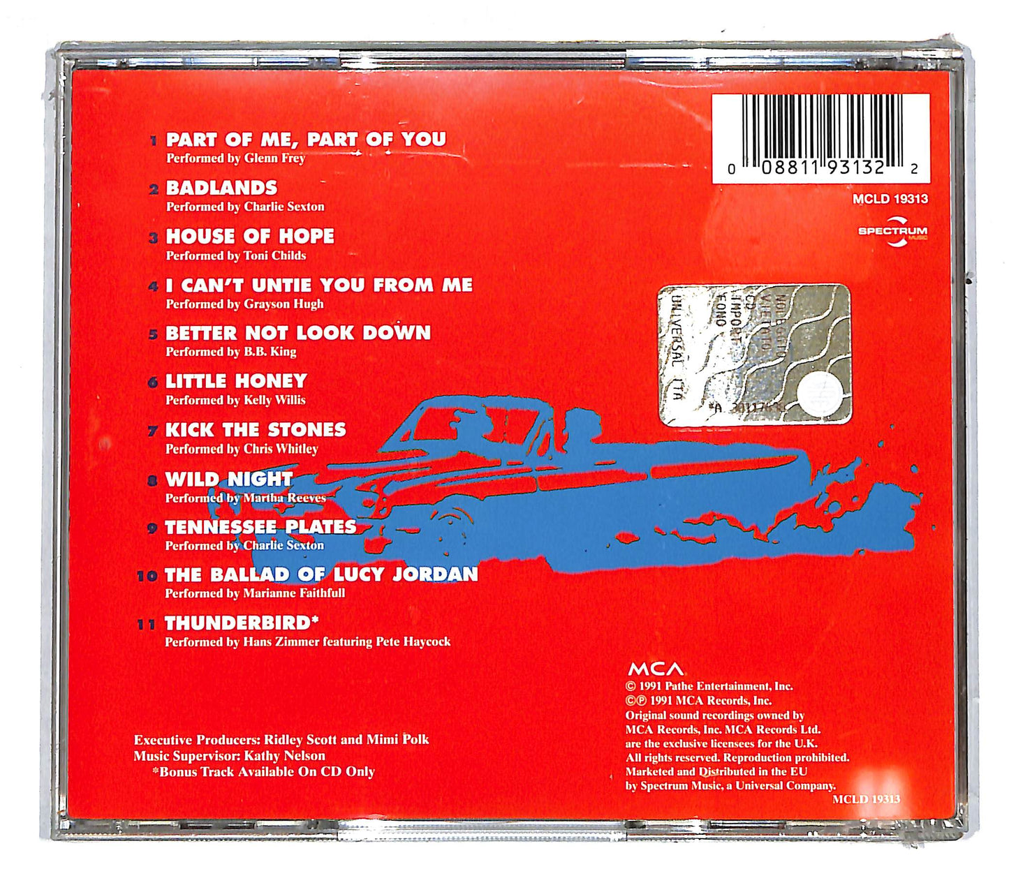 EBOND Various - Thelma & Louise Soundtrack CD CD104149