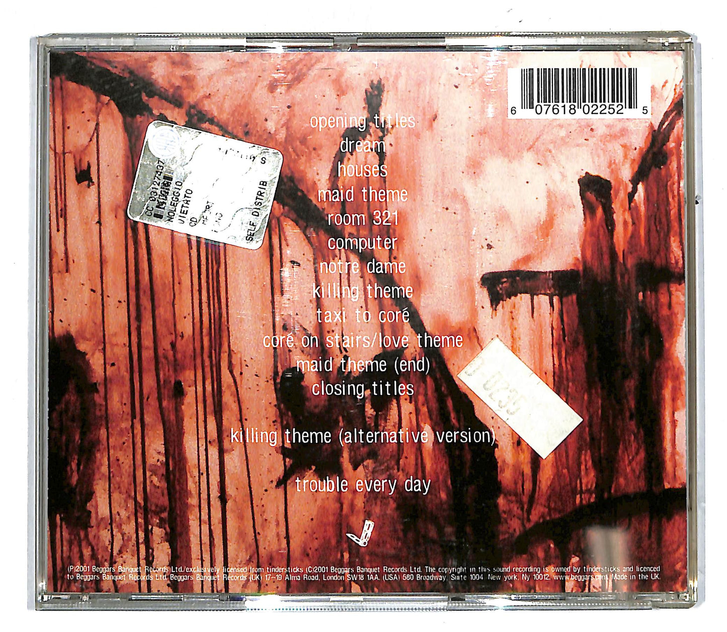 EBOND Tindersticks - Trouble Every Day (Original Soundtrack) CD CD104157