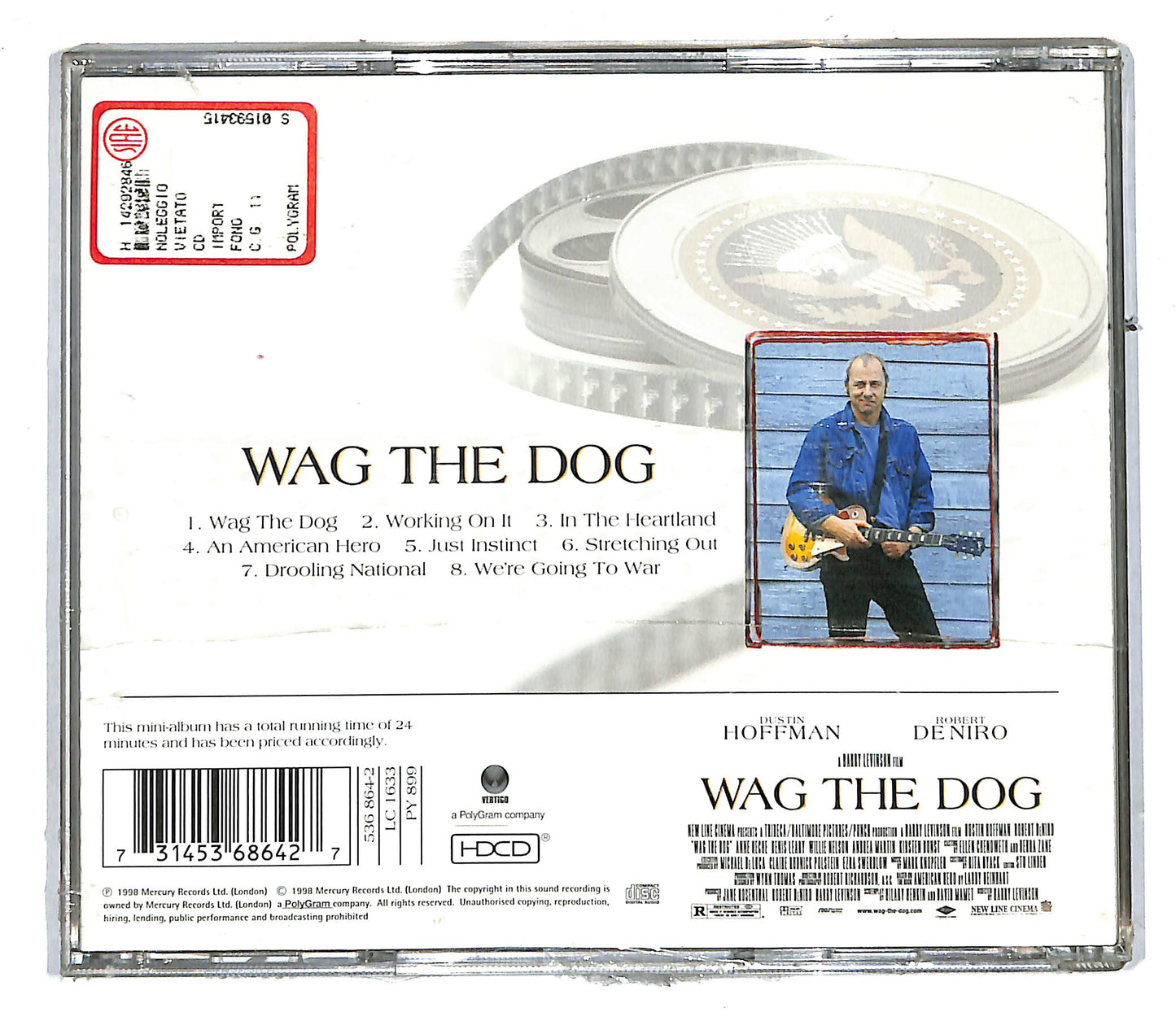 EBOND Mark Knopfler - Wag The Dog (Music From The Motion Picture) CD CD104159