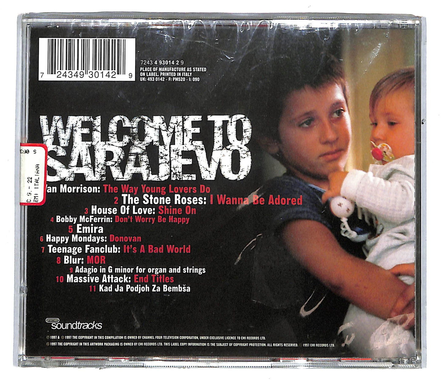 EBOND Various - Welcome To Sarajevo CD CD104209