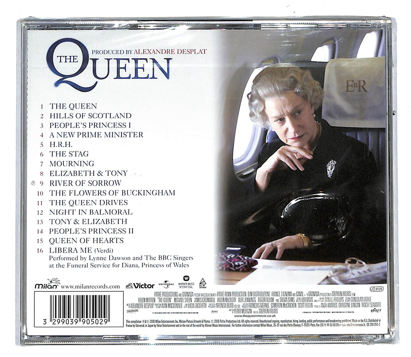 EBOND Alexandre Desplat - The Queen CD CD104219
