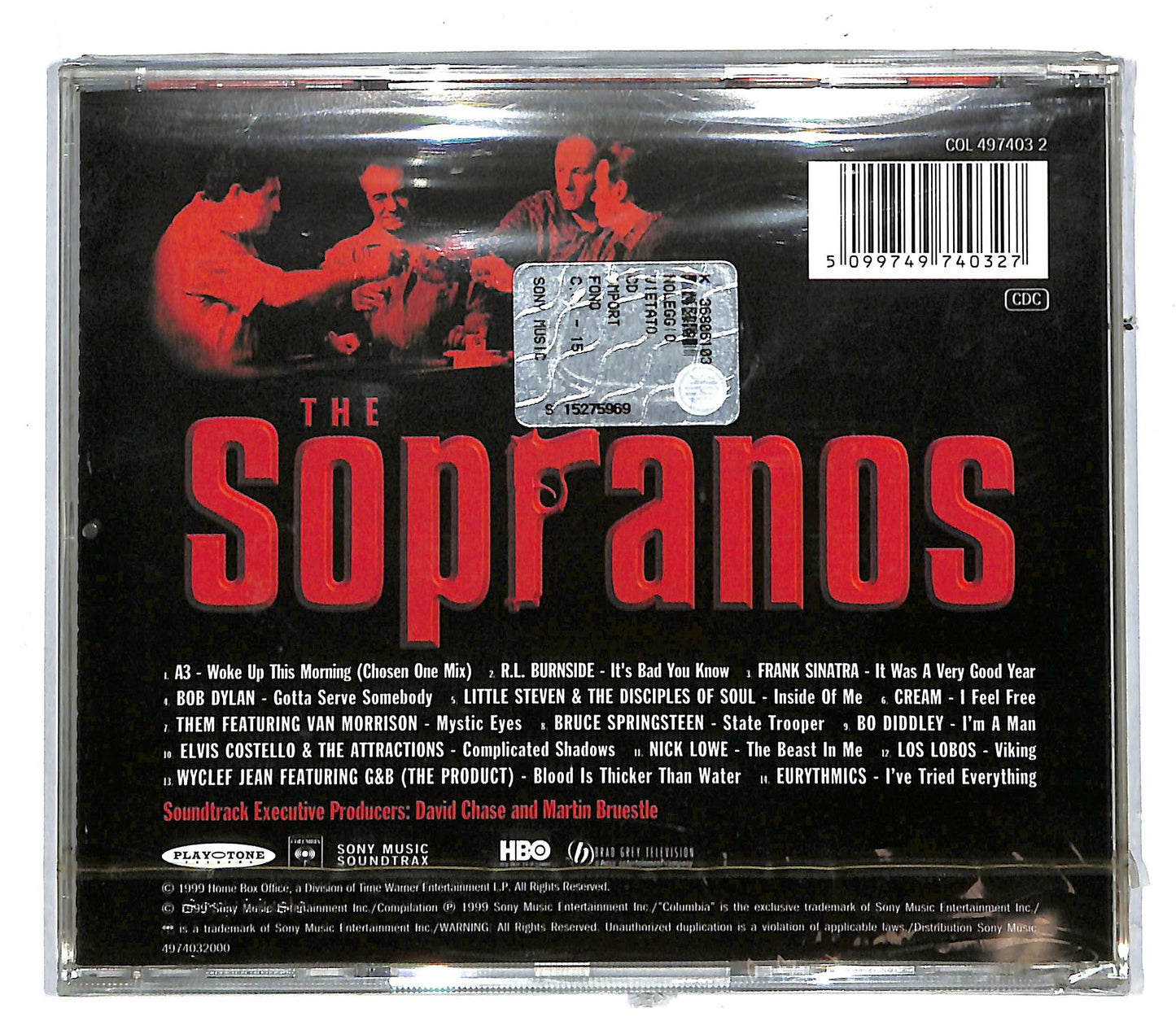 EBOND The Sopranos - Music From The Hbo Original Series CD CD104224