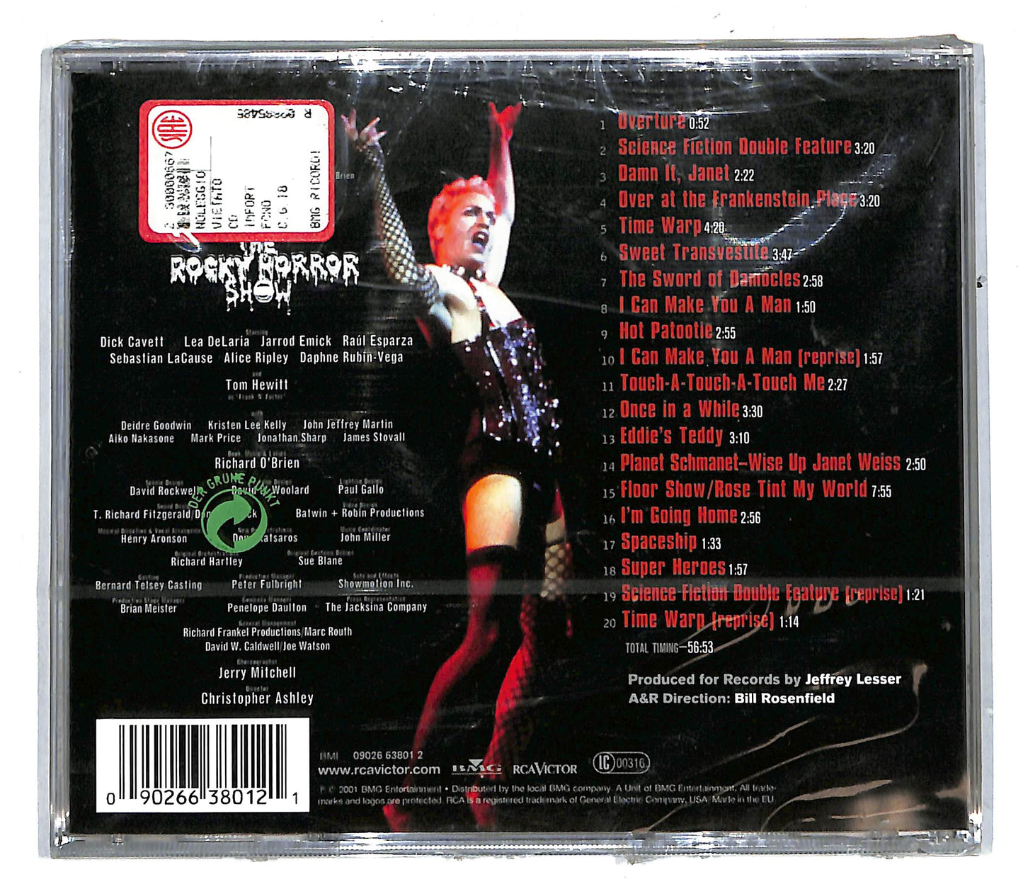 EBOND Various - Richard O'Brien's The Rocky Horror Show CD CD104228