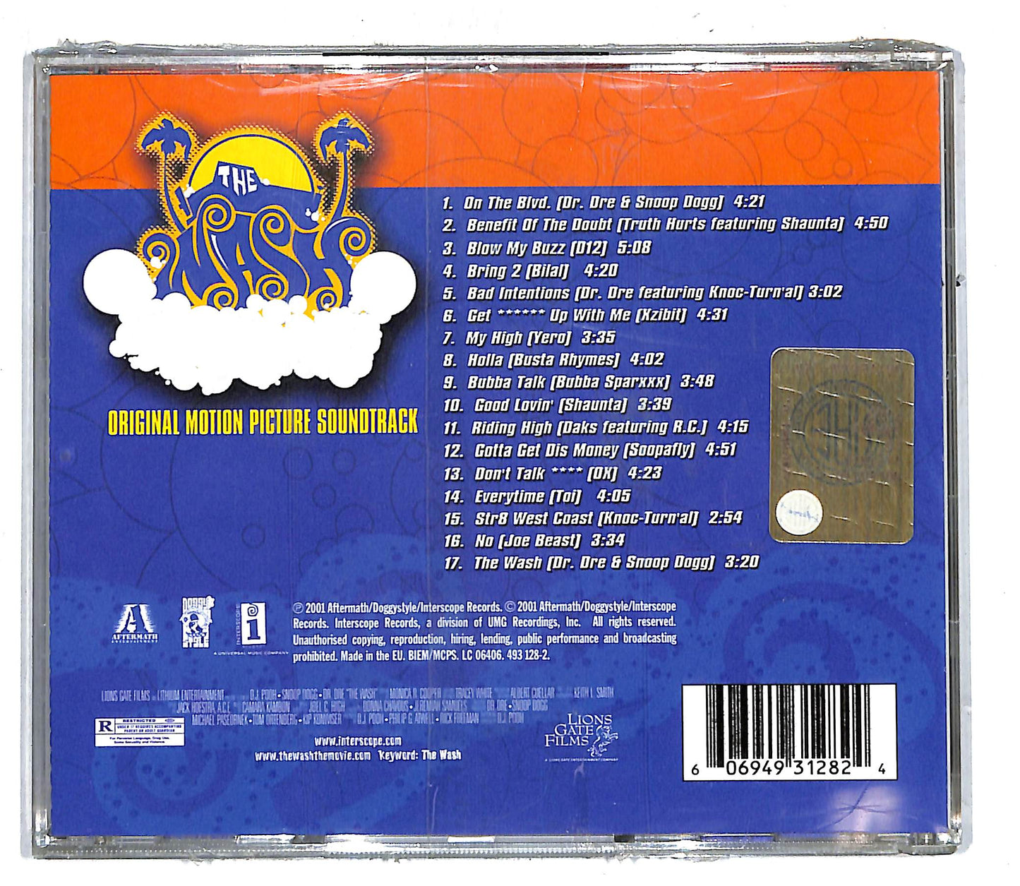EBOND Various - The Wash ( Soundtrack) CD CD104236