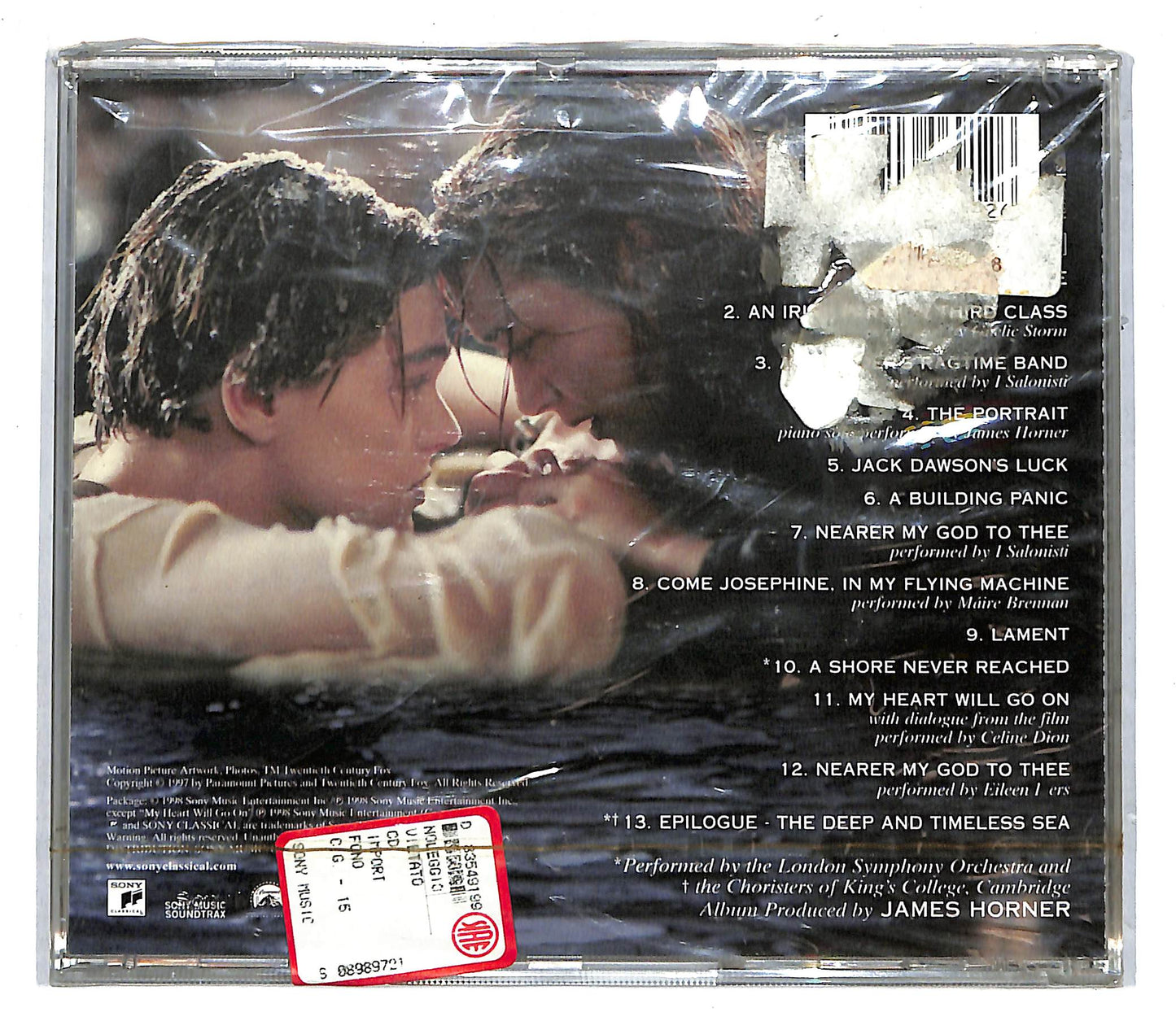 EBOND James Horner - Back To Titanic CD CD104238