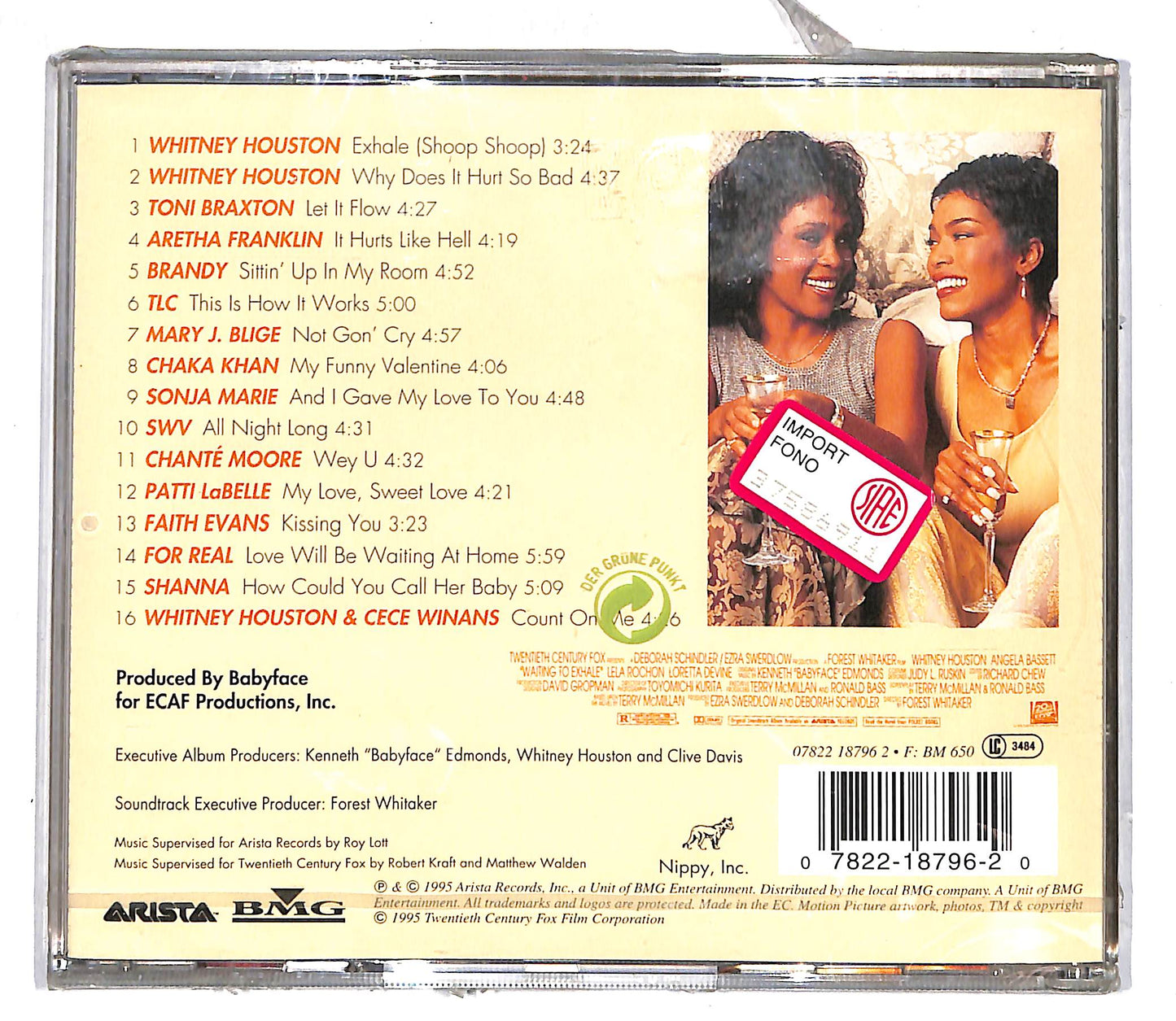 EBOND Various - Waiting To Exhale Soundtrack CD CD104245