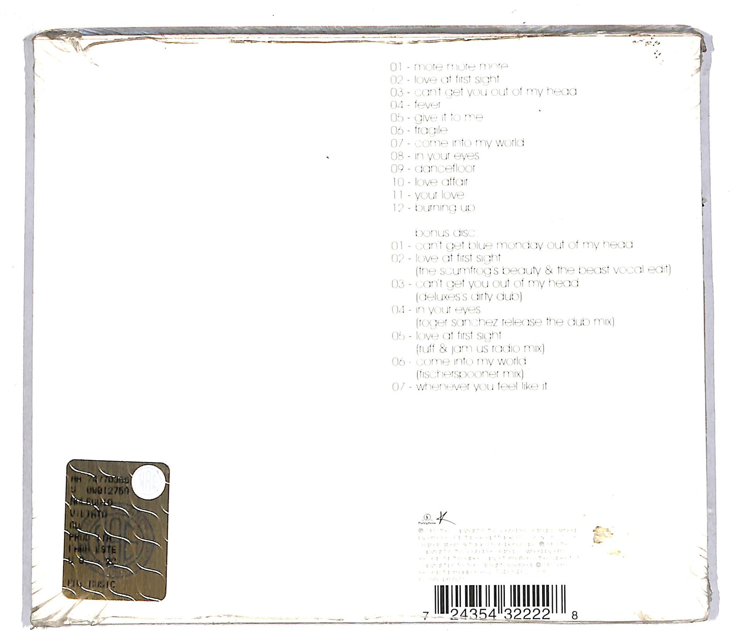 EBOND Kylie - Fever CD CD104260