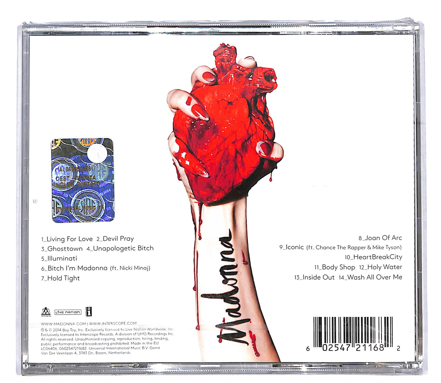 EBOND Madonna - Rebel Heart CD CD104346