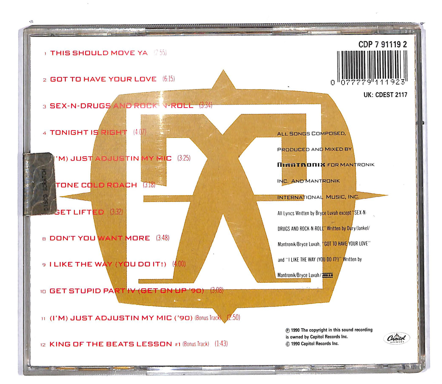 EBOND Mantronix - This Should Move Ya CD CD104362