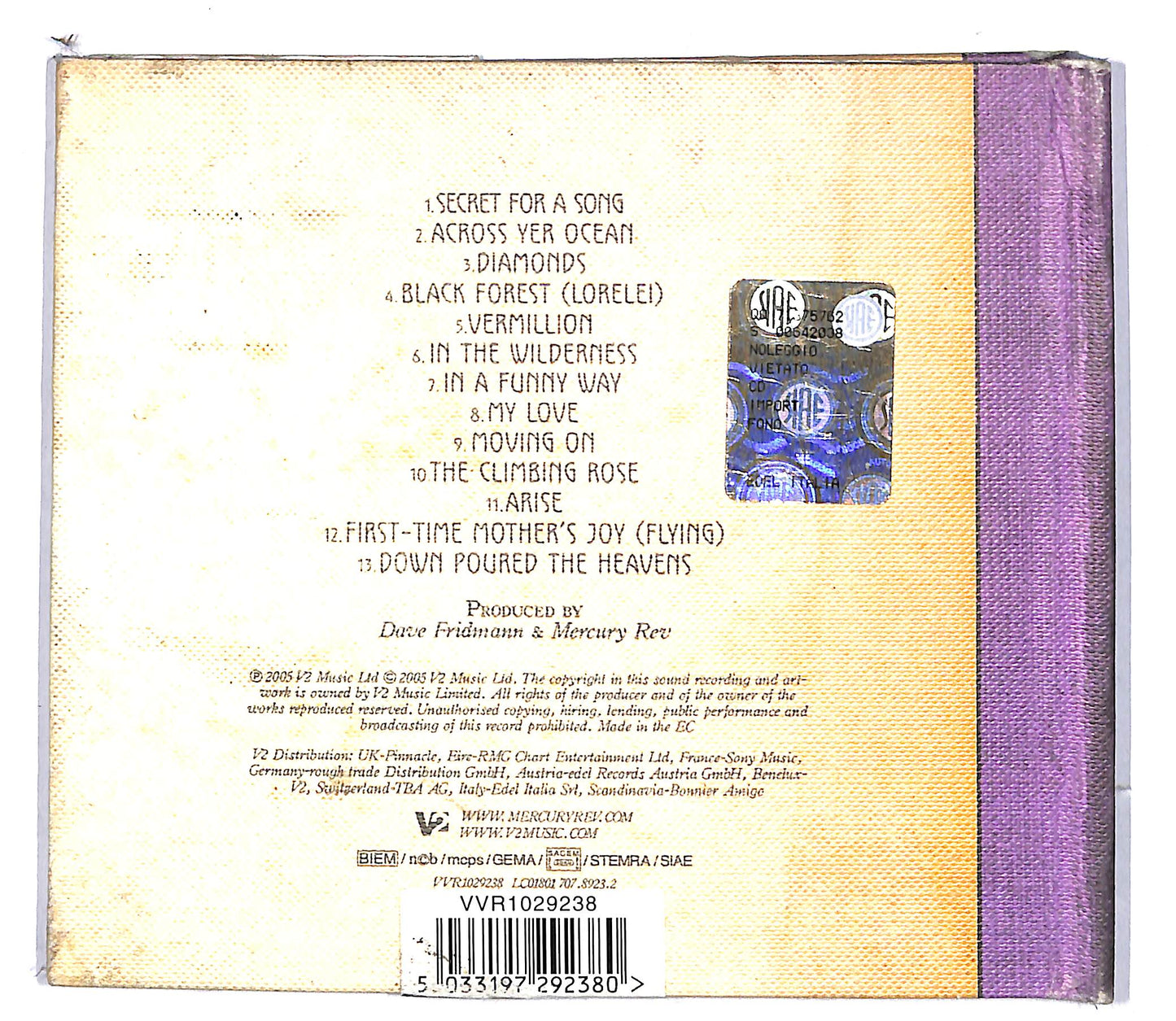 EBOND Mercury Rev - The Secret Migration DIGIPACK CD CD104402