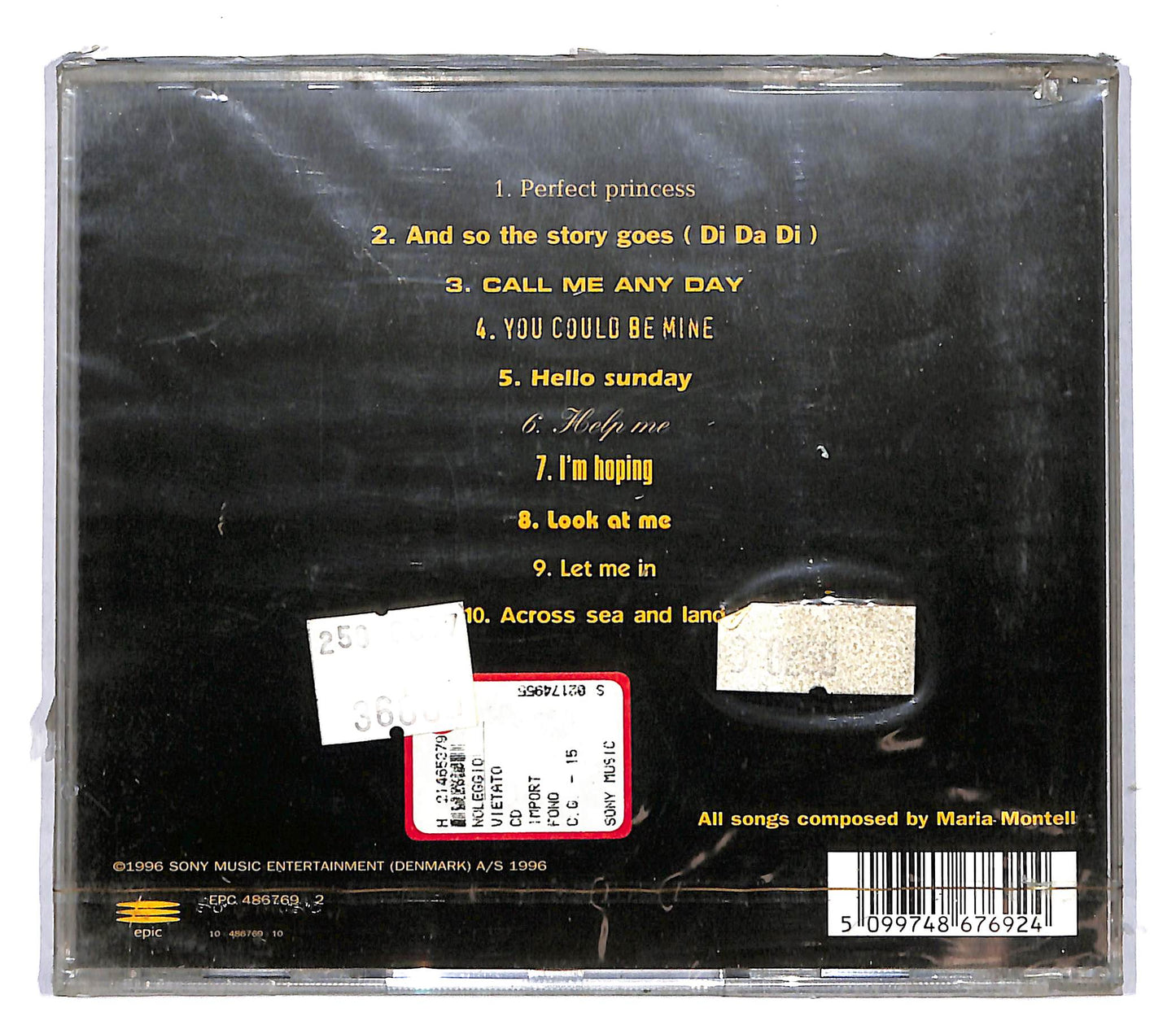 EBOND Maria Montell - And So The Story Goes... CD CD104412