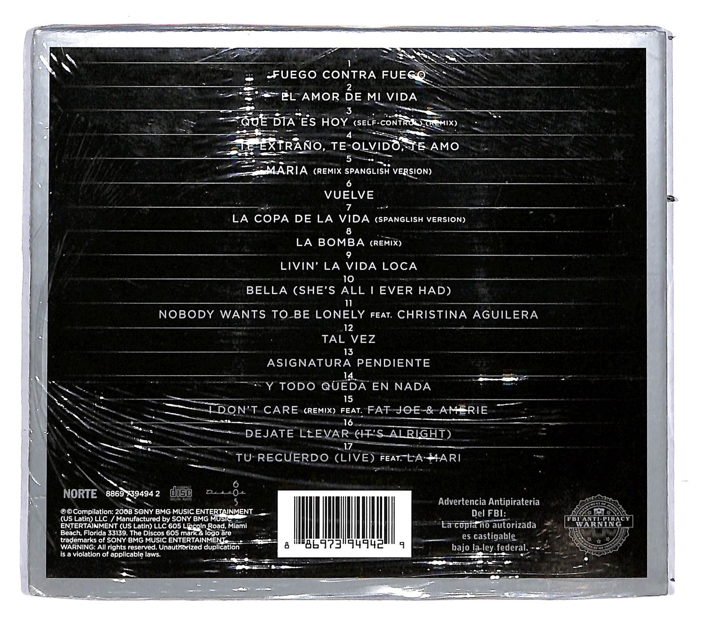 EBOND Ricky Martin - 17 DIGIPACK CD CD104416