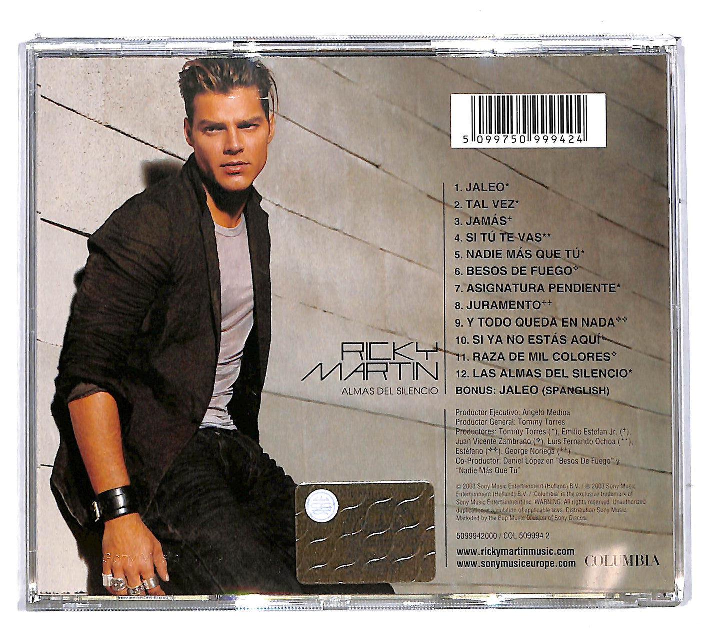 EBOND Ricky Martin - Almas Del Silencio CD CD104419