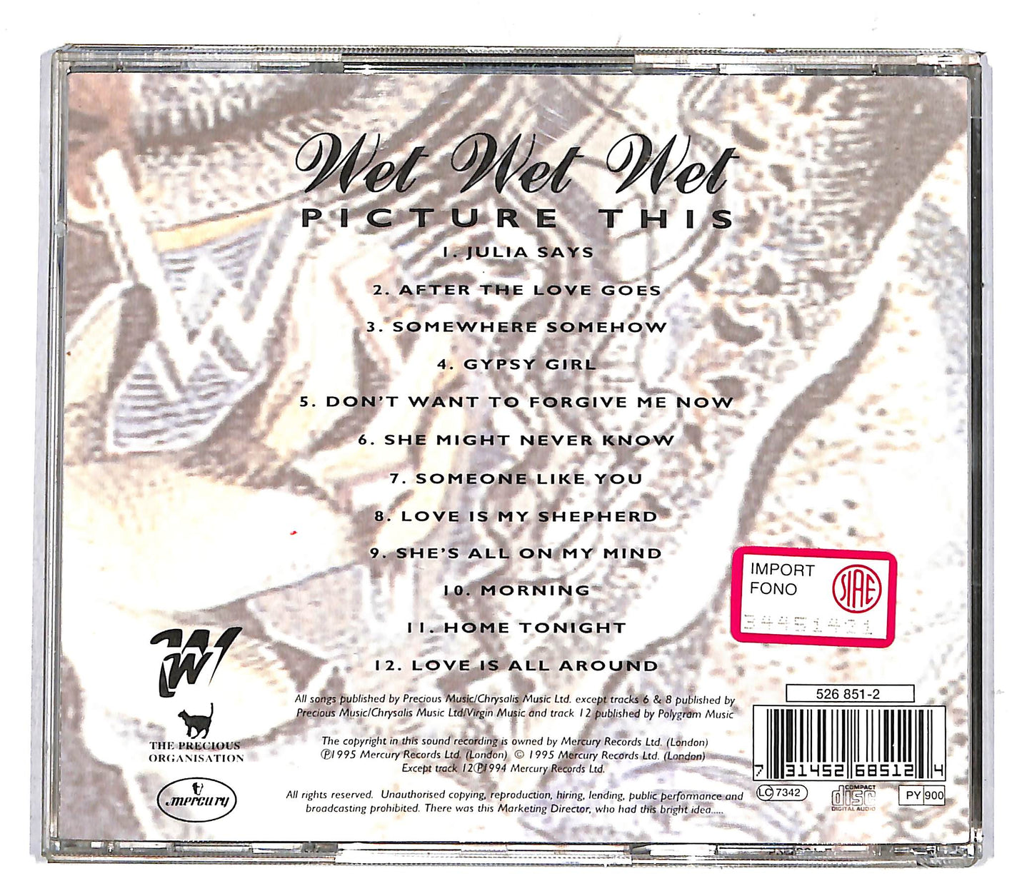 EBOND Wet Wet Wet - Picture This CD CD104504