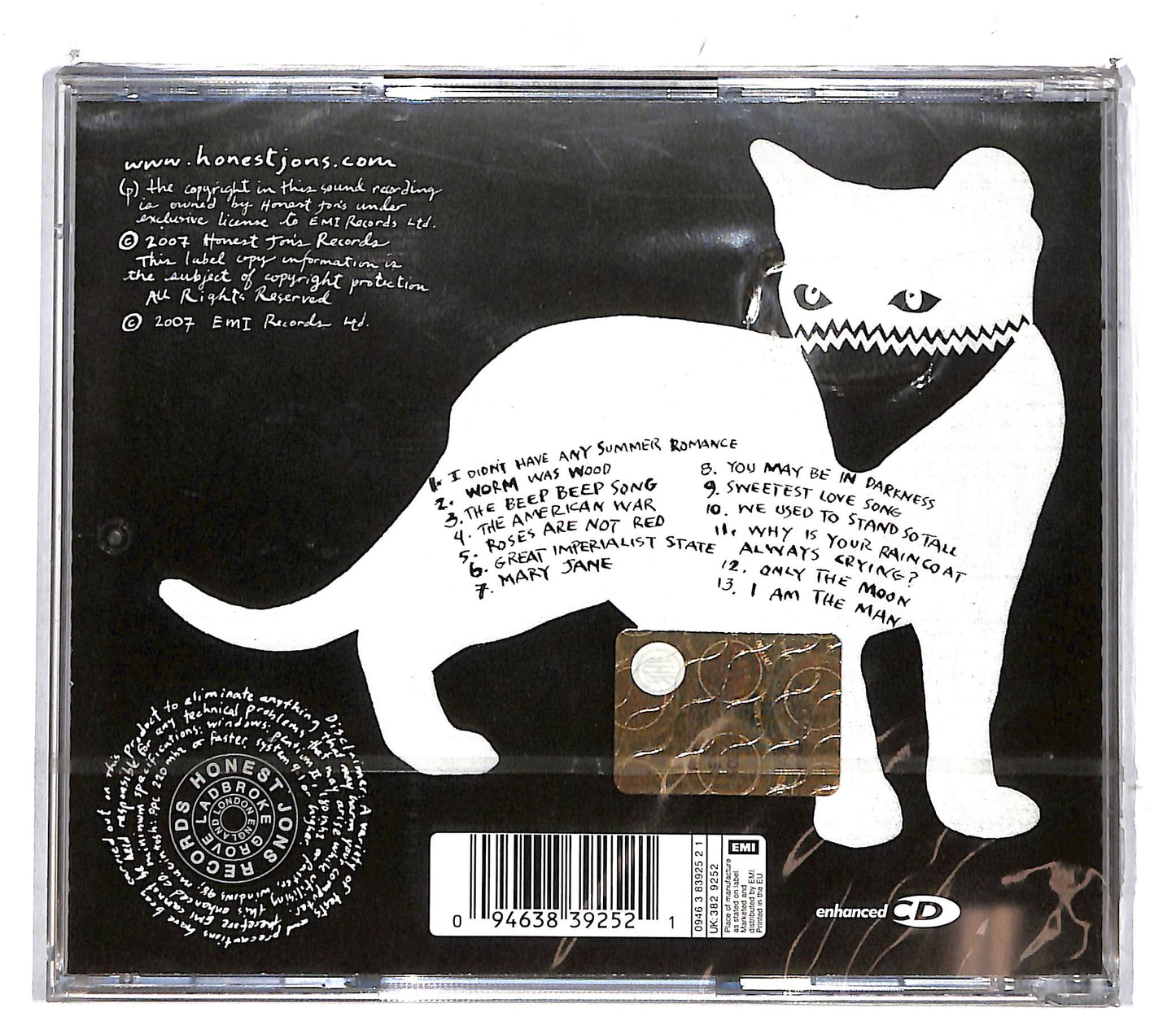 EBOND Simone White - I Am The Man CD CD104511