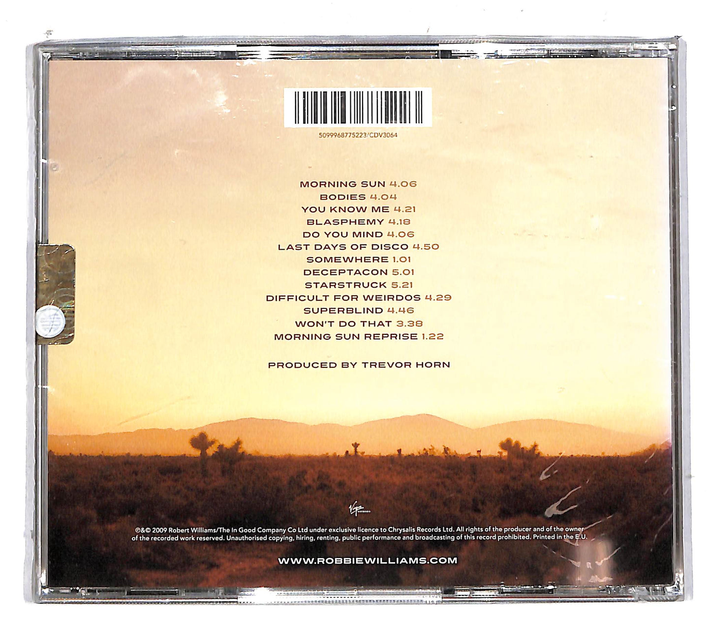 EBOND Robbie Williams - Reality Killed The Video Star CD CD104518