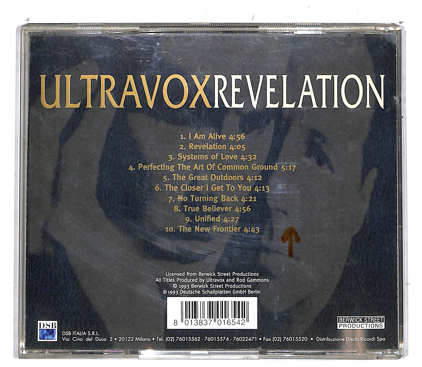 EBOND Ultravox - Revelation CD CD104530