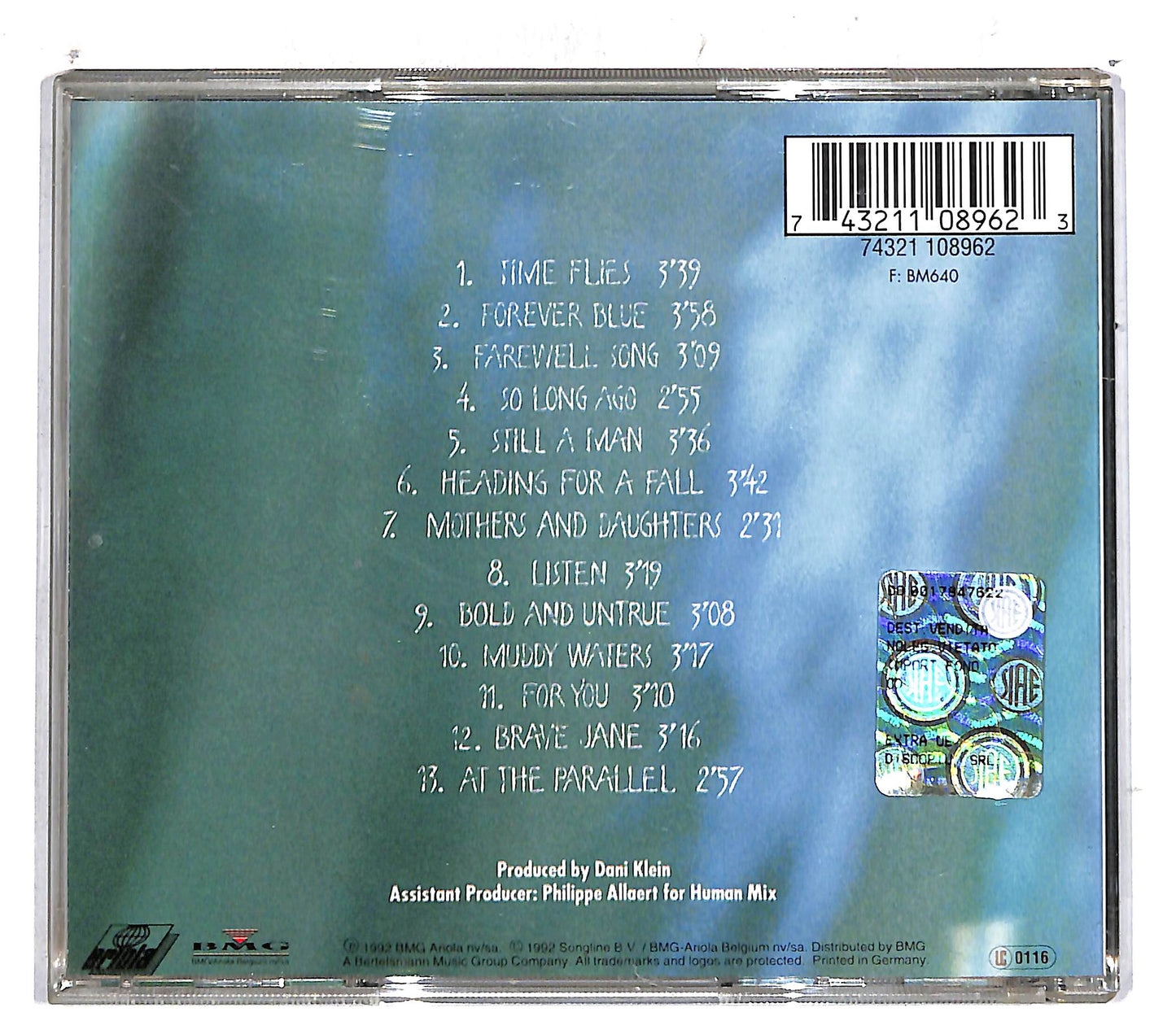 EBOND Vaya Con Dios - Time Flies CD CD104542