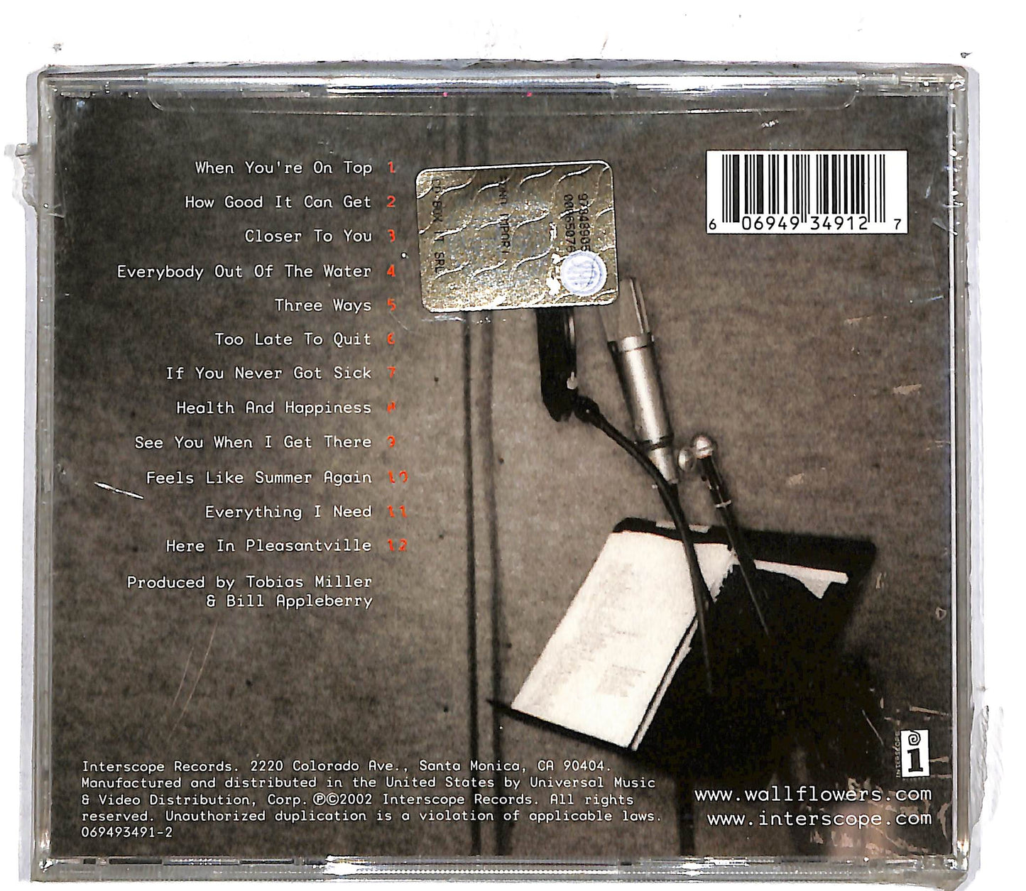 EBOND The Wallflowers - Red Letter Days CD CD104547